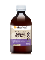 Nutrivital NutriVital Bio-Fermented Organic Cranberry 500ml