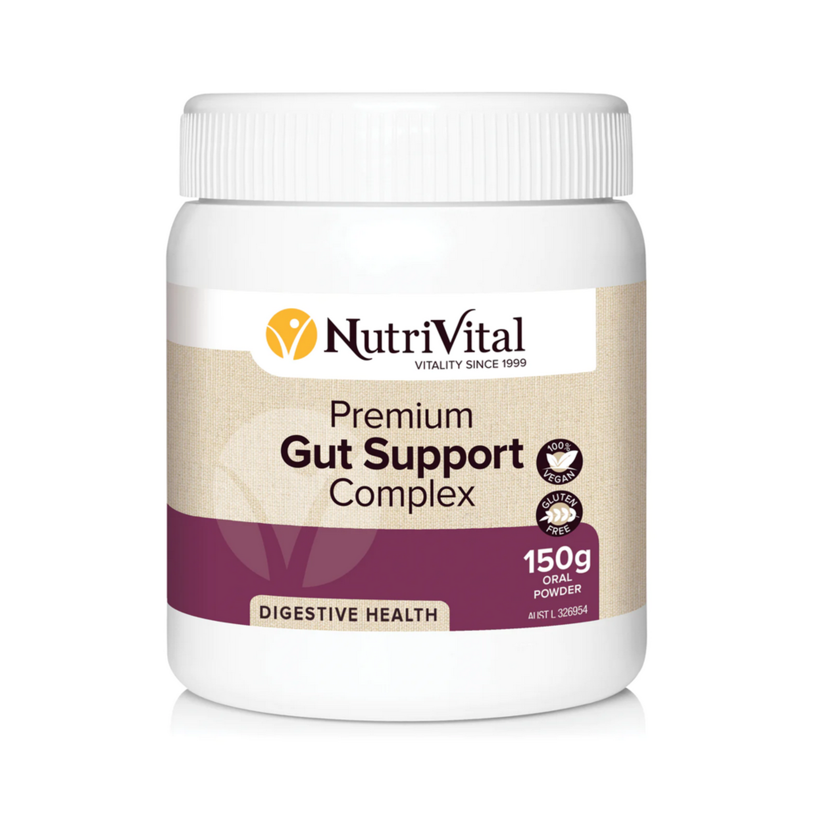 Nutrivital NutriVital Premium Gut Support Complex 150g