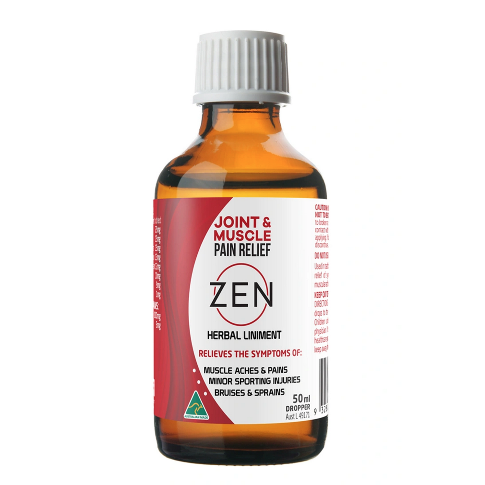 Zen Therapeutics Zen Natural Herbal Liniment Drops 50ml