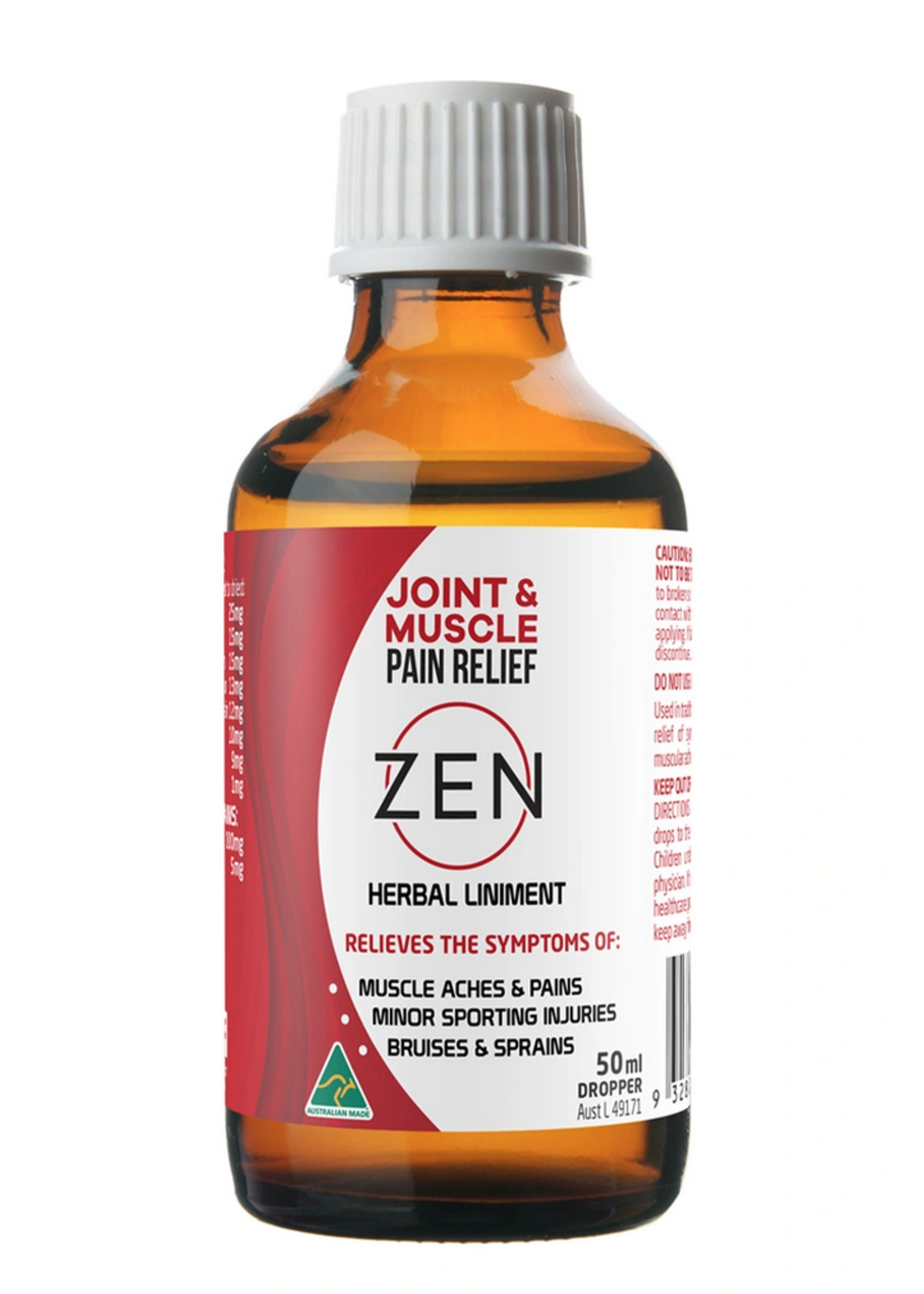 Zen Therapeutics Zen Natural Herbal Liniment Drops 50ml