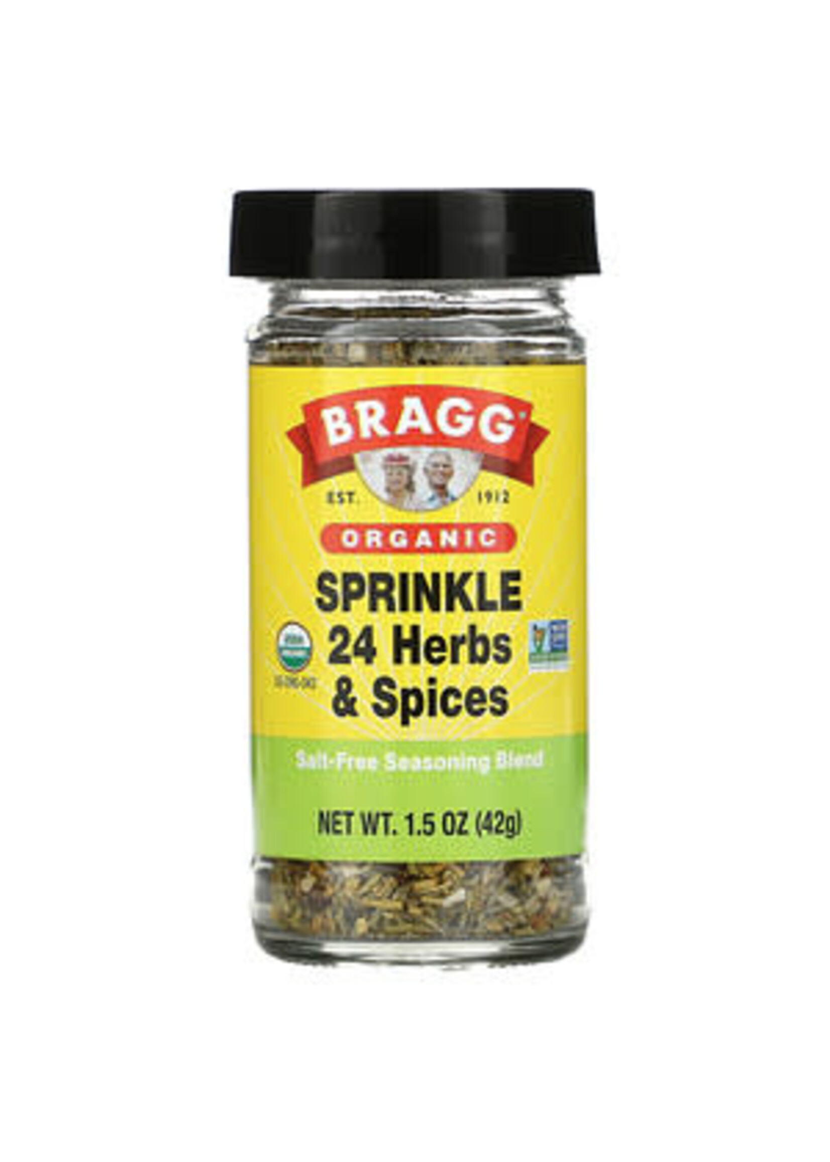 BRAGG Bragg Organic Sprinkle Herbs Spices Salt Free Seasoning 42g