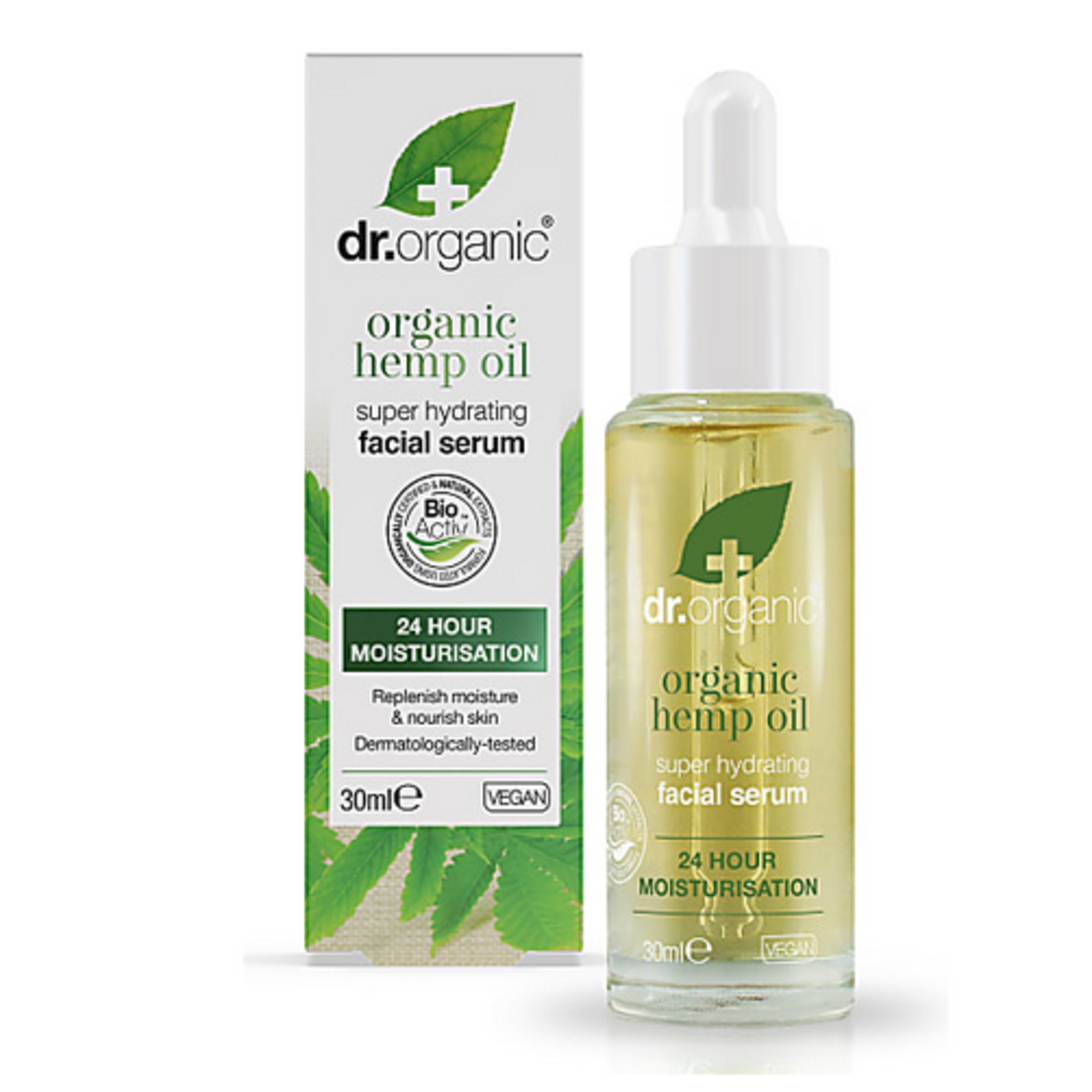 Dr Organic Dr Organic Face Serum 30ml Hemp Oil