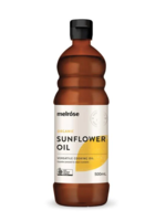 MELROSE Melrose Organic Sunflower Cooking Oil 500ml