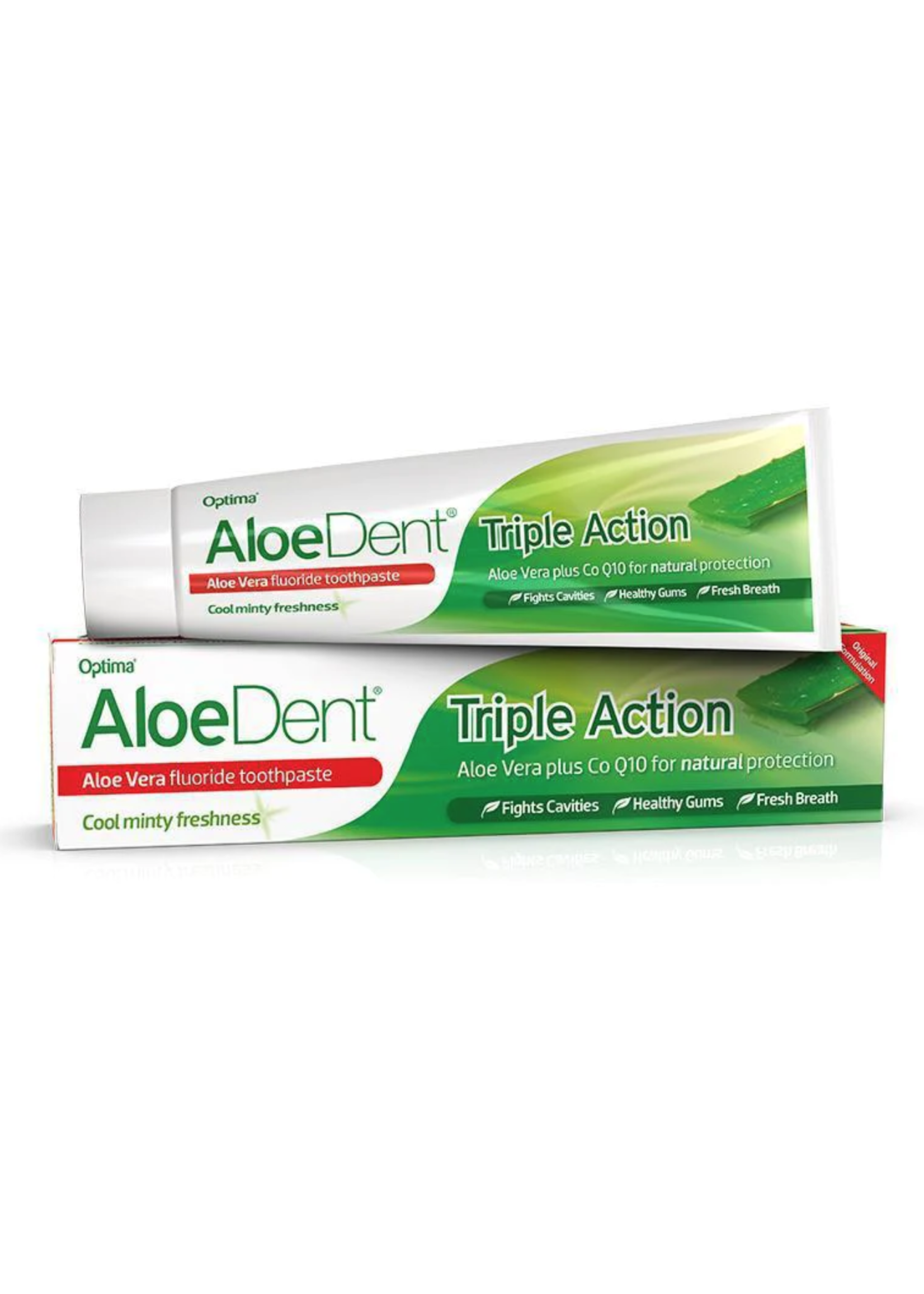 Aloe Dent Aloe Dent Toothpaste 100 ml Triple Action Fluoride Free