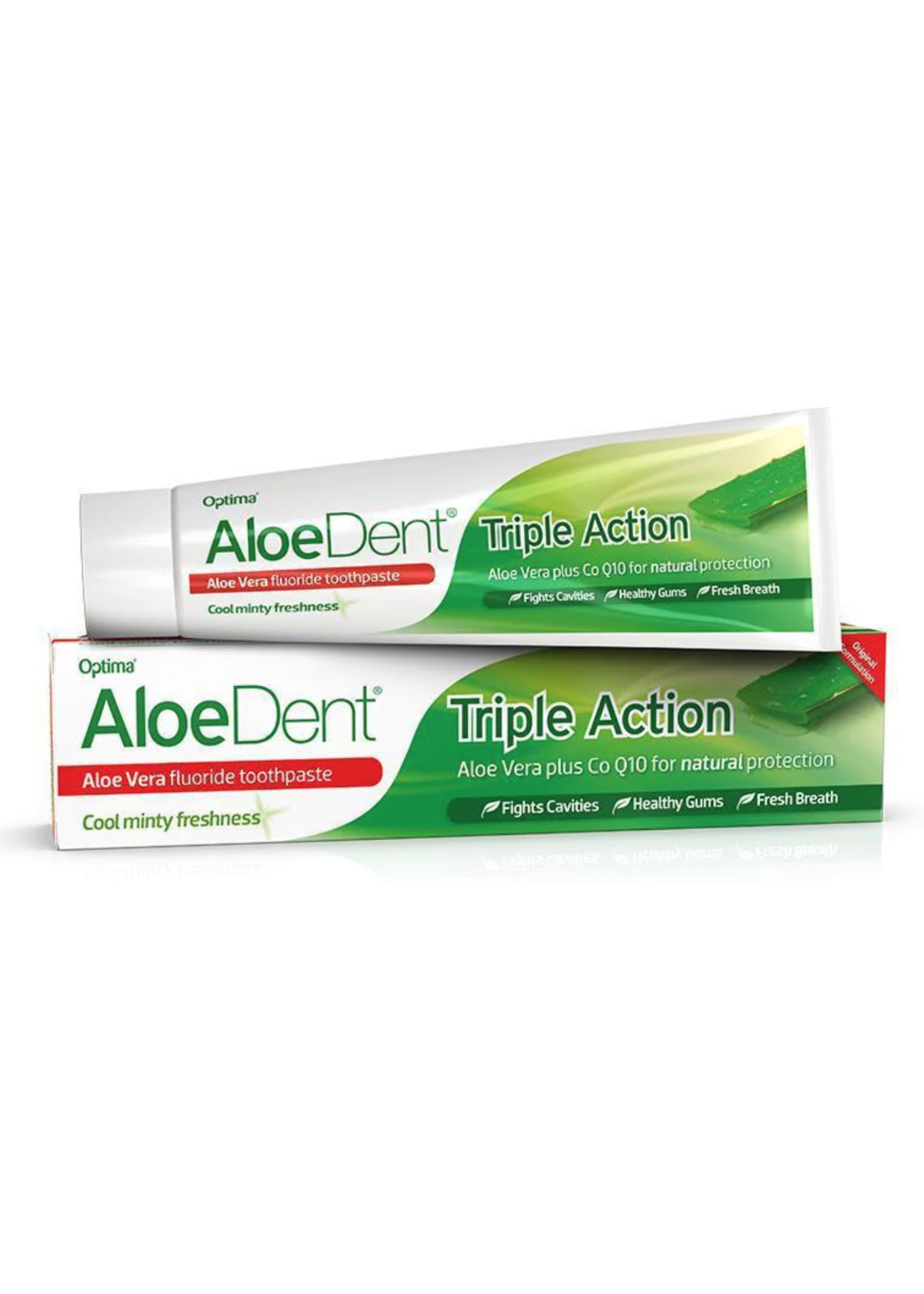 Optima Optima  Aloe Dent Triple Action Toothpaste - Fluoride Free 100 ml