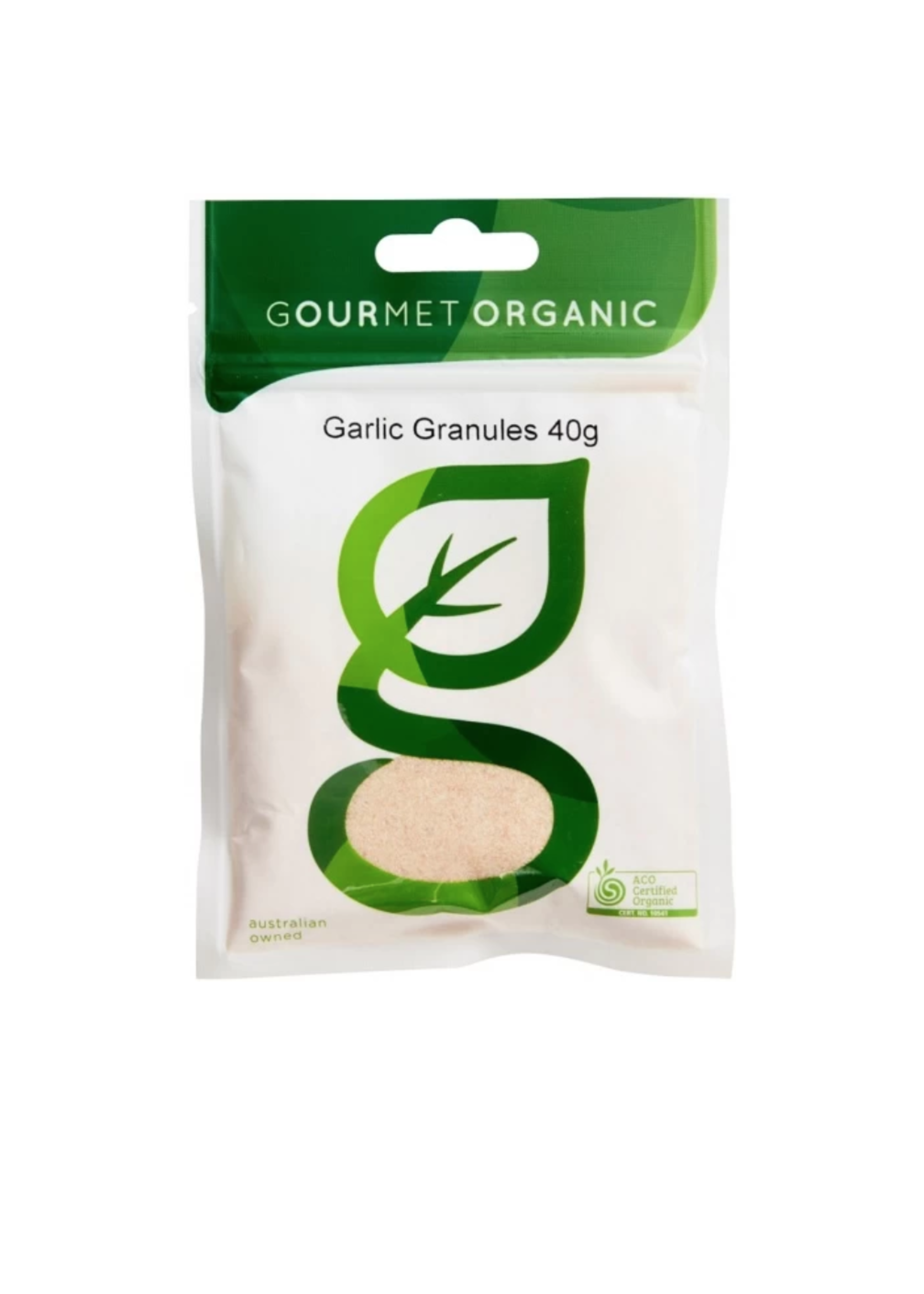 Gourmet Organic Gourmet Organic Garlic Granules 40g Sachet