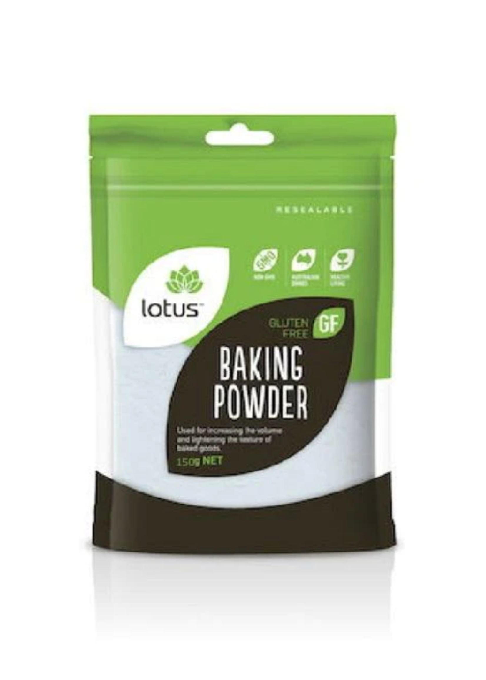 Lotus Lotus Baking Powder G/F 125gms