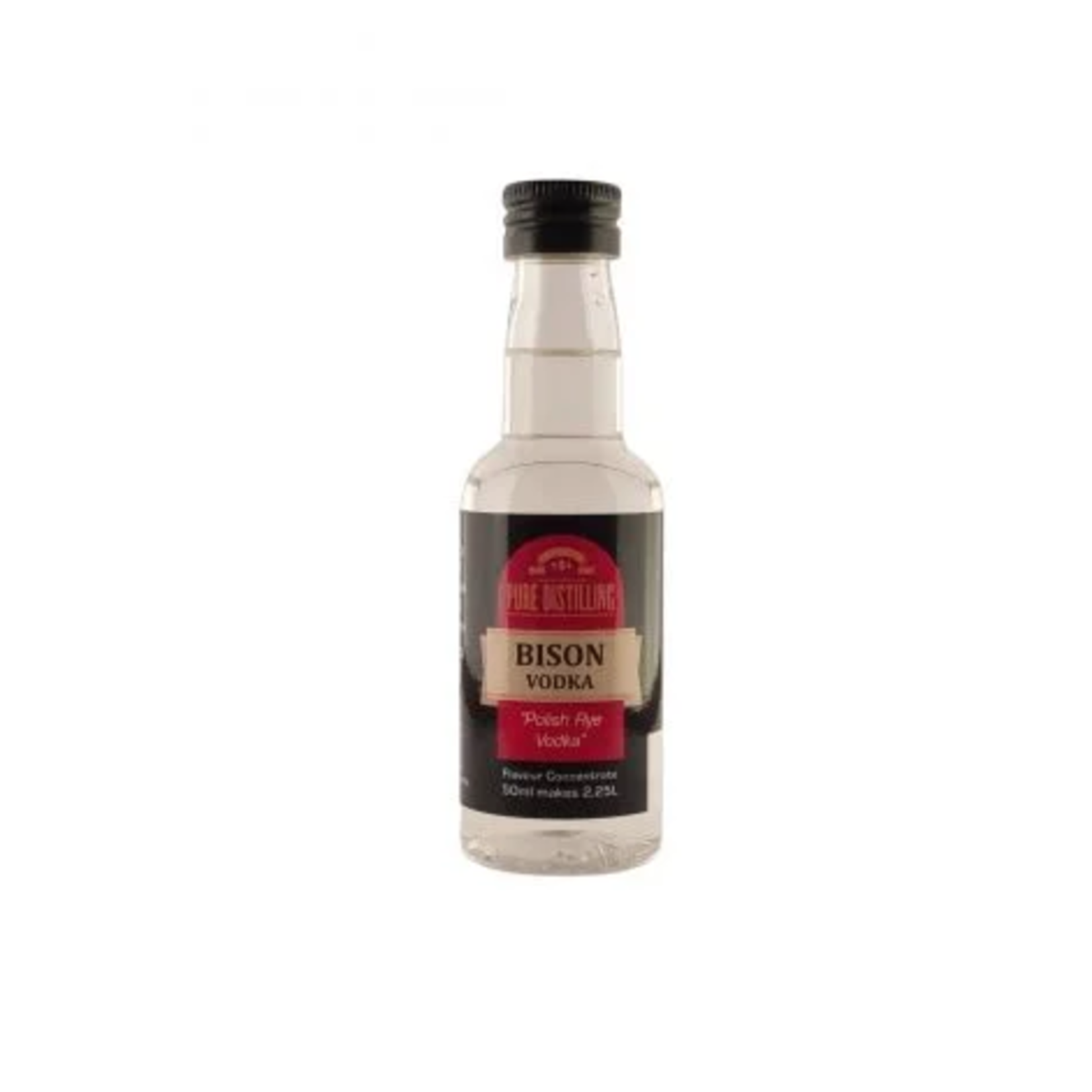 Pure distilling Pure Distilling Bison Vodka 50ml