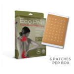 Eco Eco Pain Pain Relief Heat Patches x 6 patches