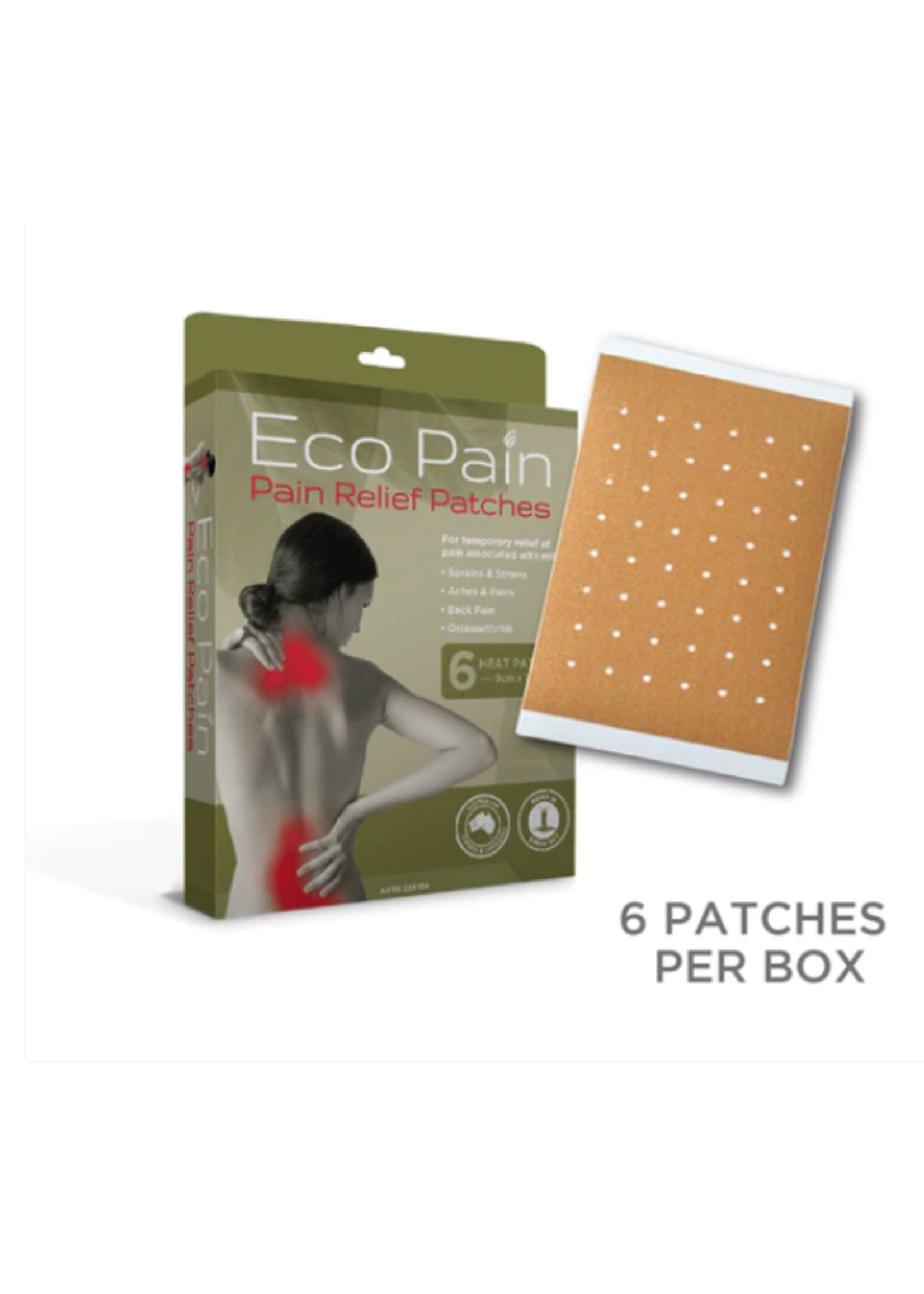 Eco Eco Pain Pain Relief Heat Patches
