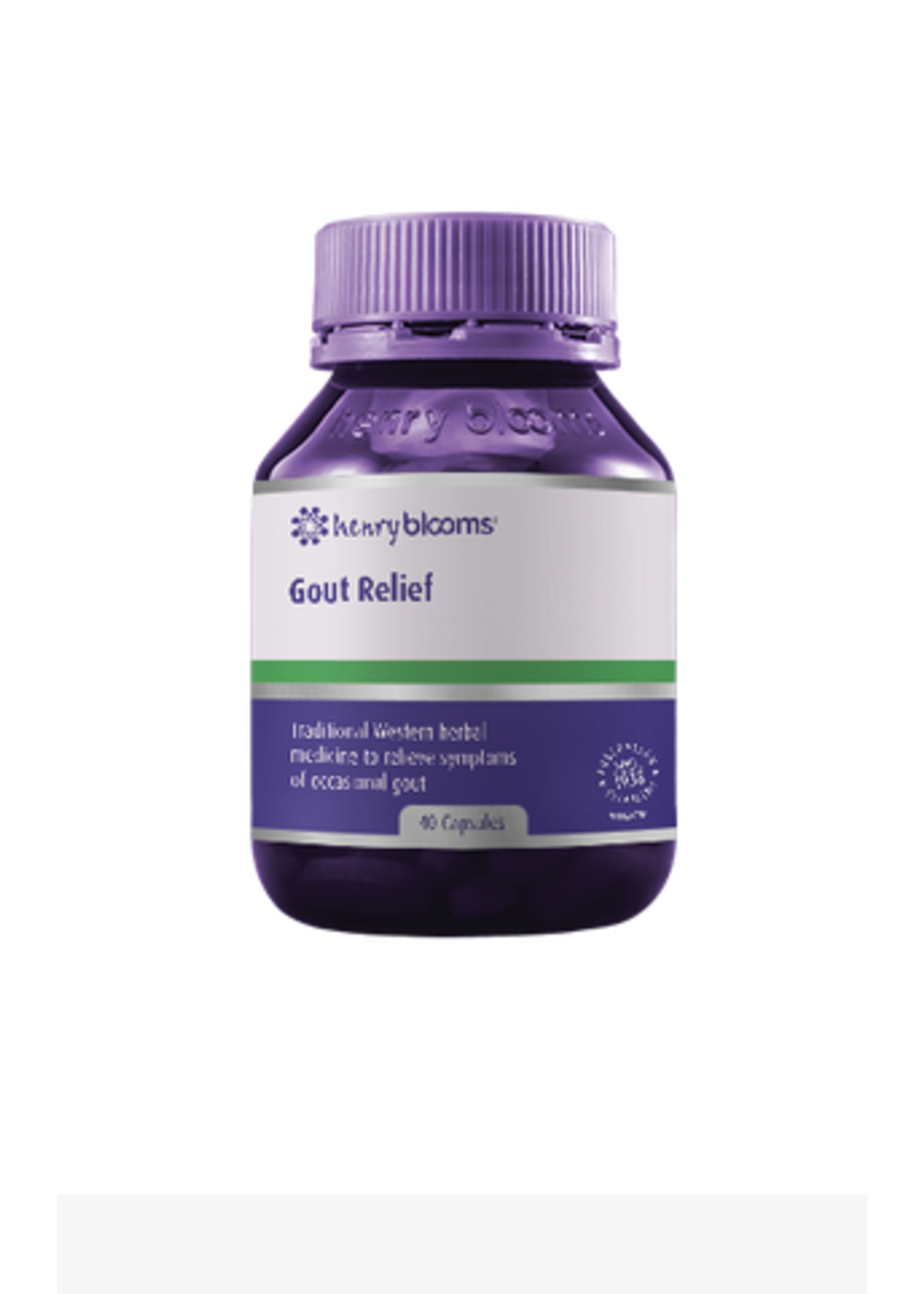 Henry Blooms Blooms Gout Relief 40 caps
