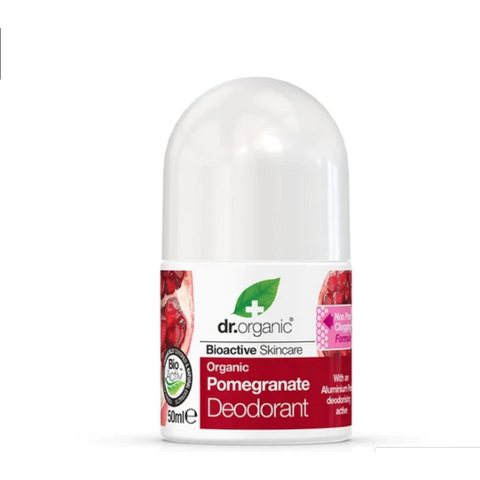 Dr Organic Dr Organic Roll-On Deodorant Organic Pomegranate 50ml
