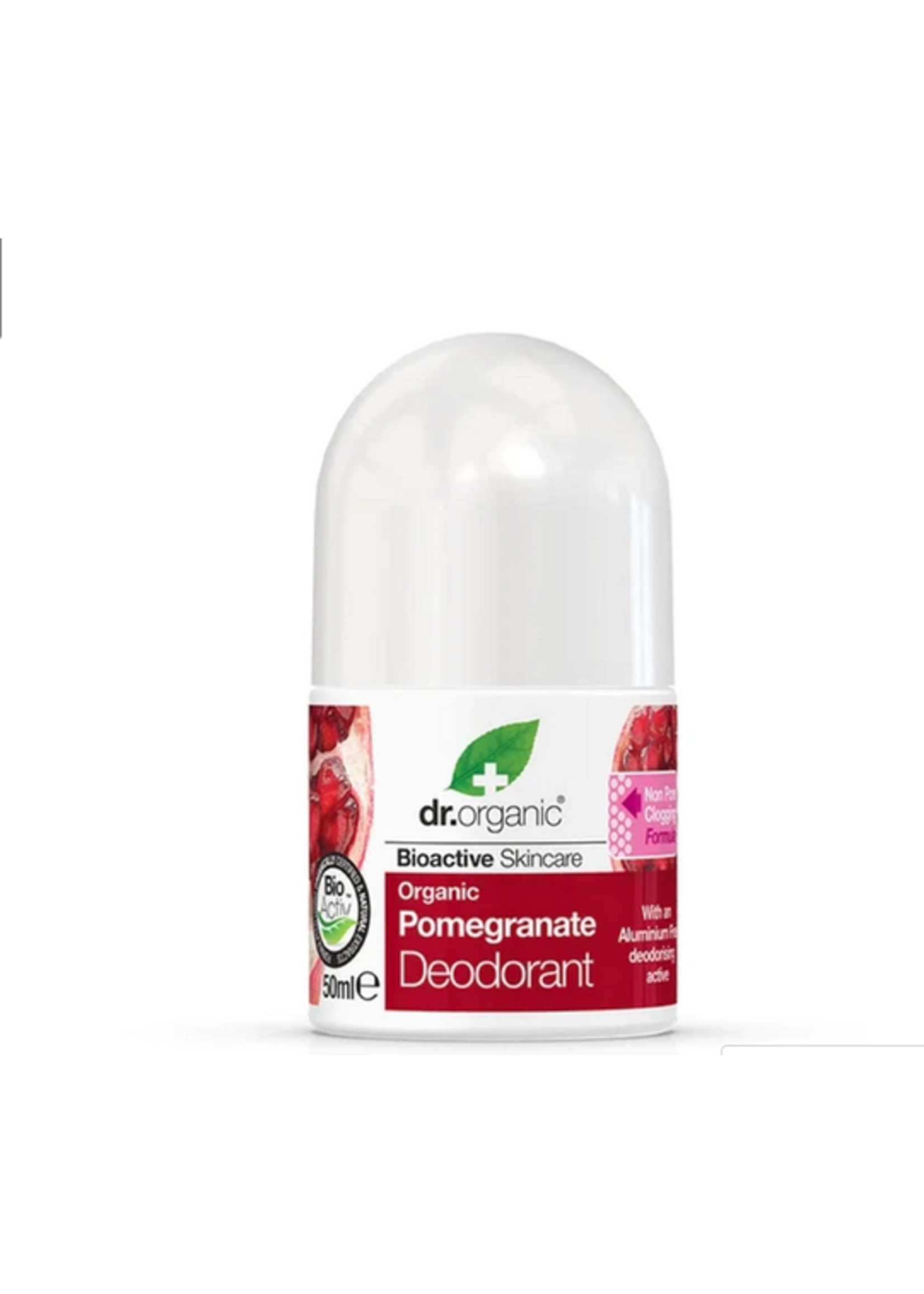 Dr Organic Dr Organic Roll-On Deodorant Organic Pomegranate 50ml