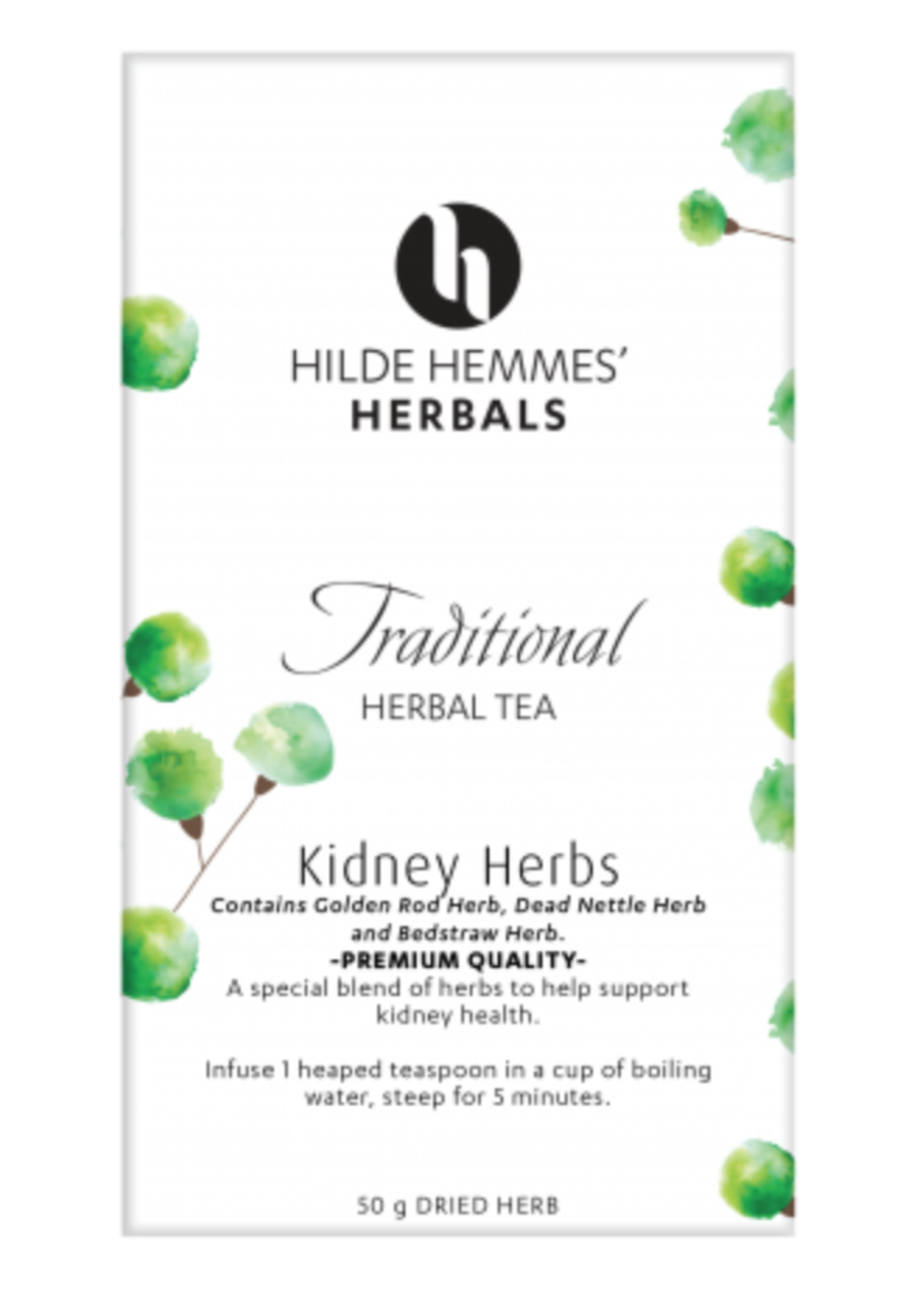 Hilde Hemmes' Herbals Hilde Hemmes Kidney Herbs 50g