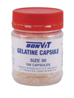 Bonvit Bonvit Gelatine Capsules Size 00 100pc