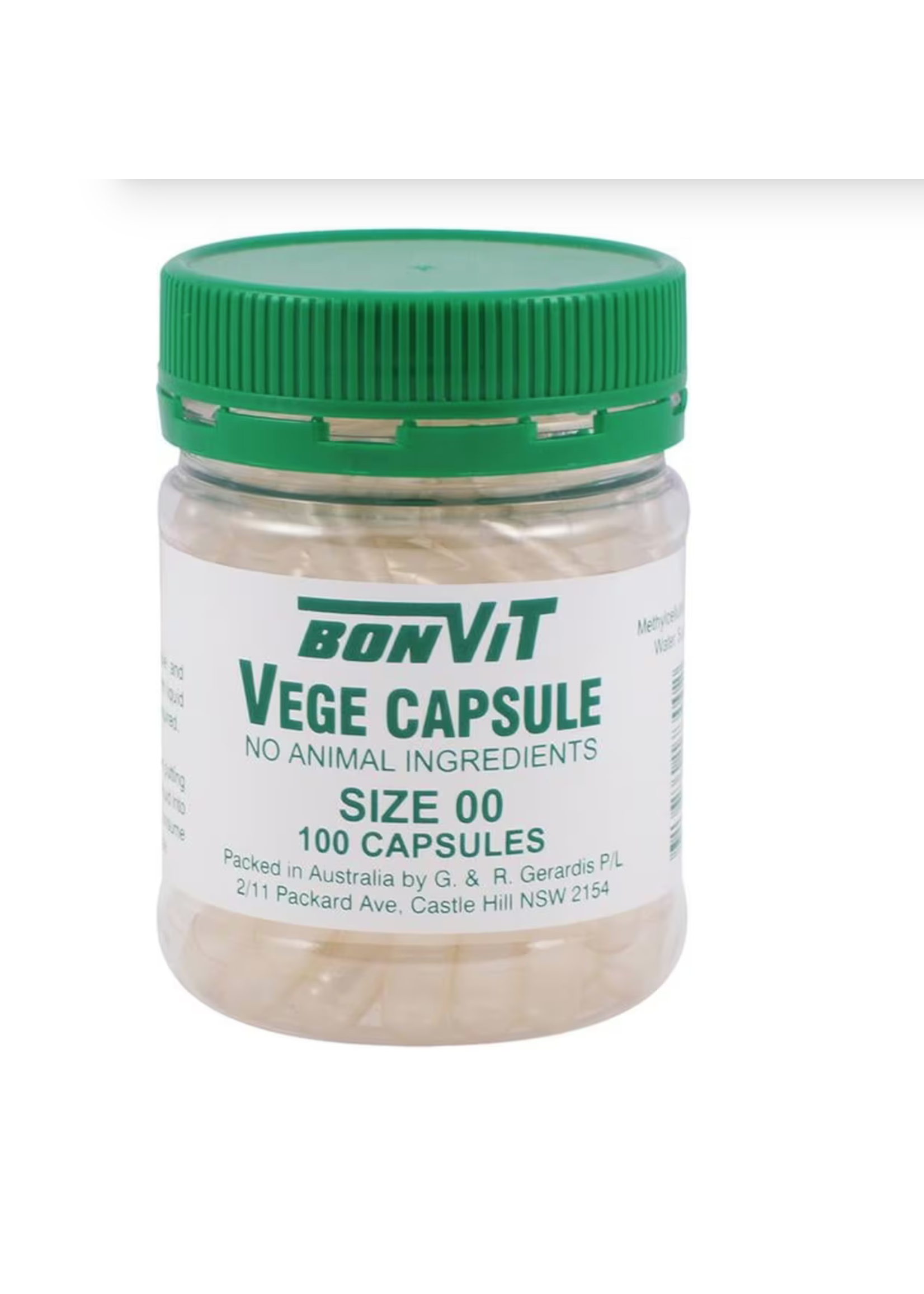 Bonvit Bonvit  Vege Caps size 00 100caps