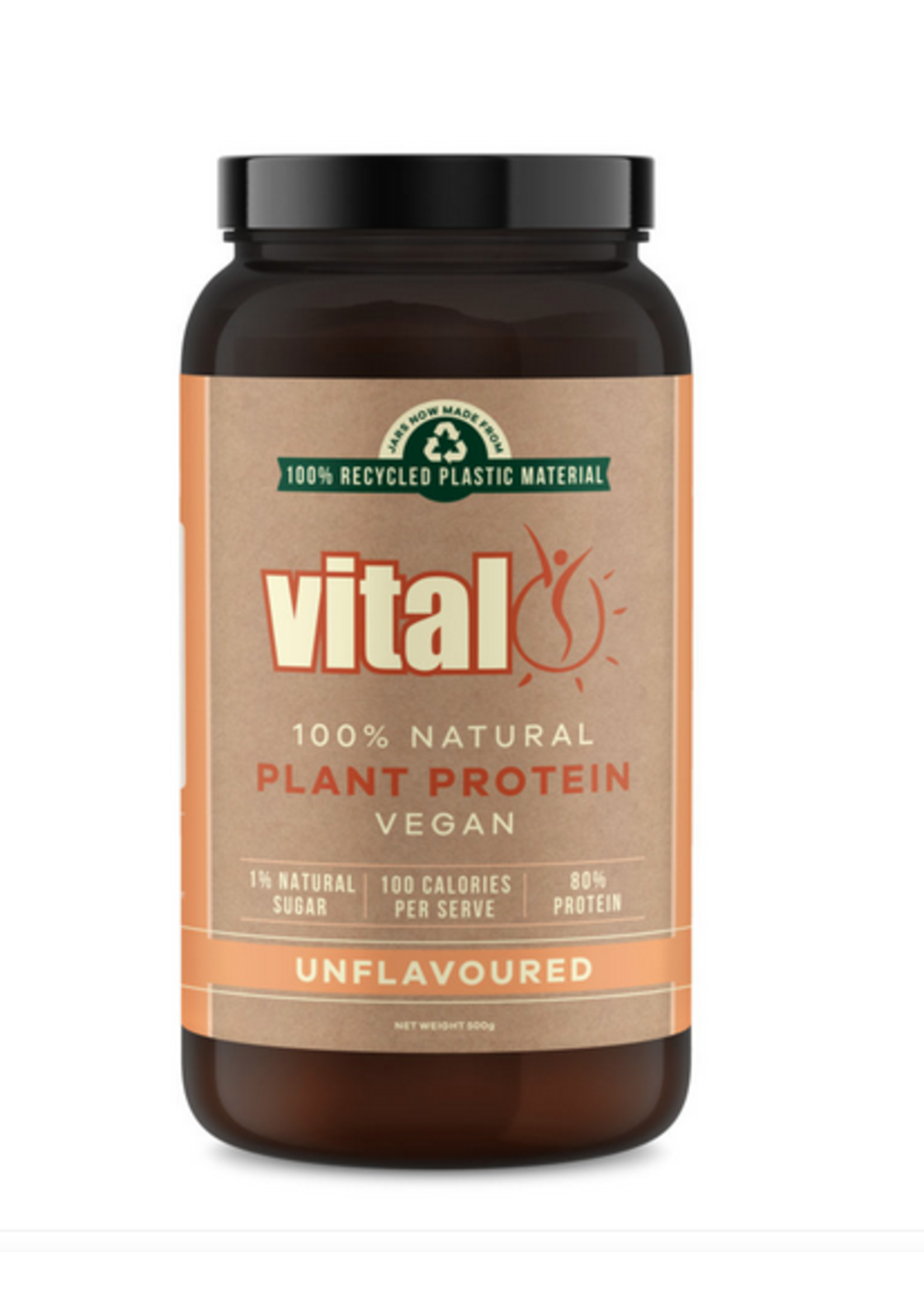 Martin & Pleasance Vital  Natural Plant Protein   Vegan Unflavoured 500g