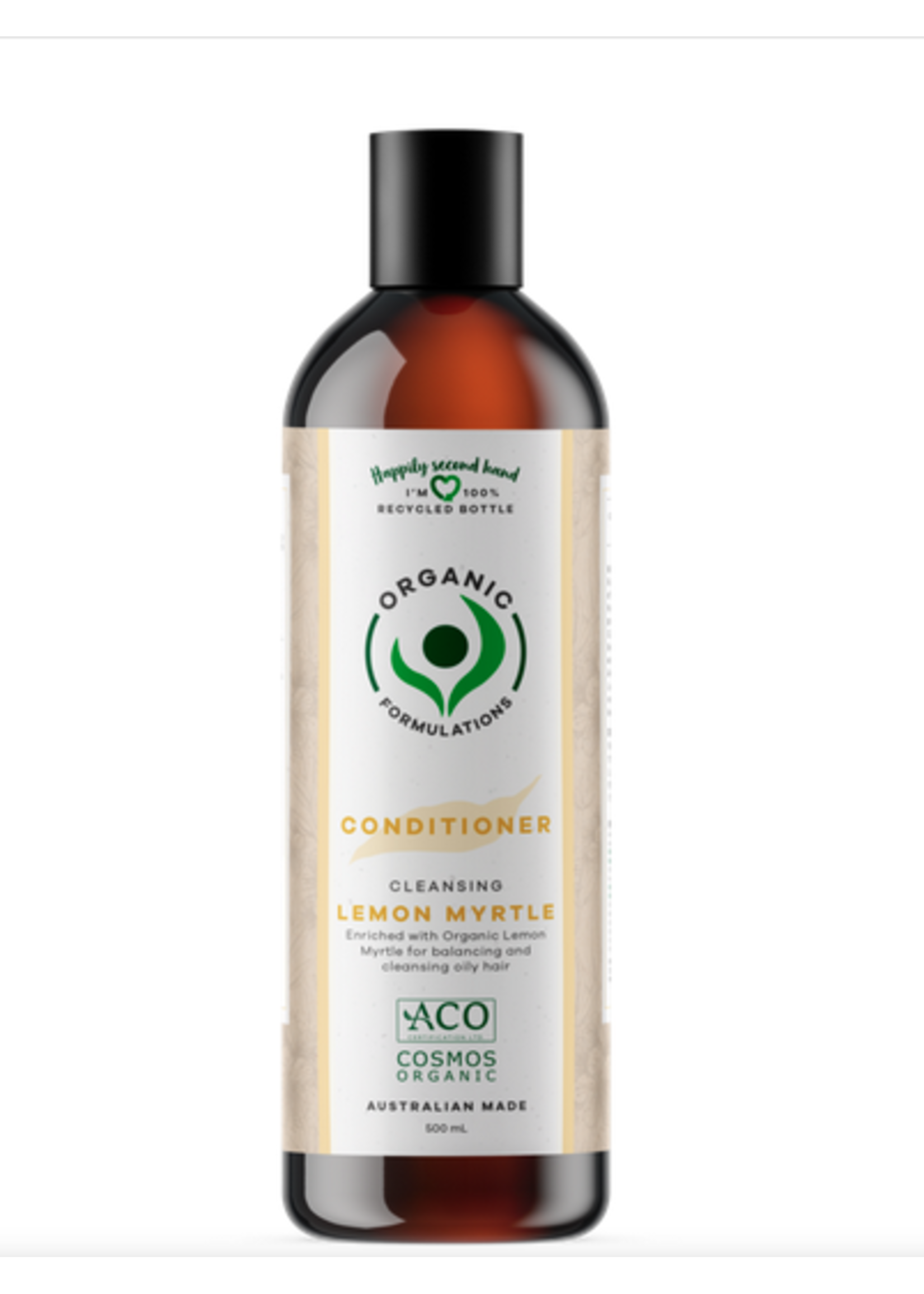Organic formulations Organic Formulations Conditioner 500ml Lemon Myrtle