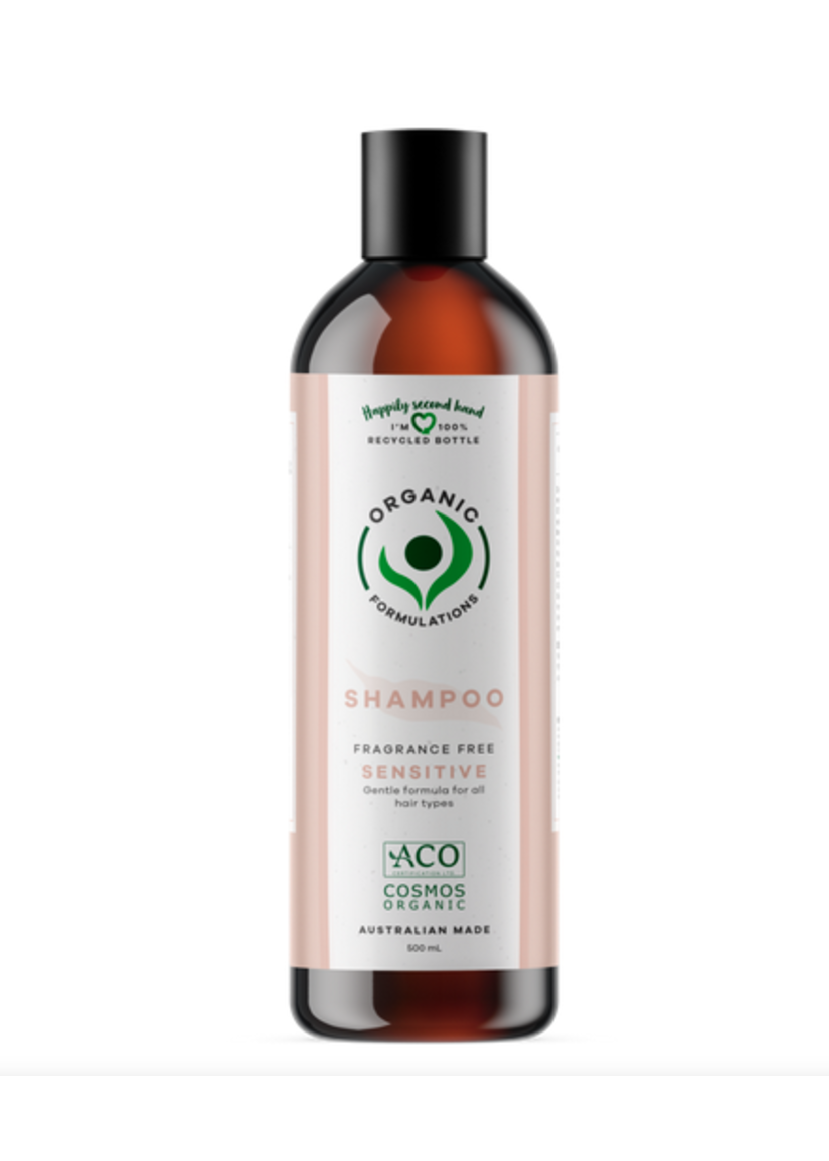 Organic formulations Organic Formulations Shampoo 500ml Gentle Sensitive Fragrance Free