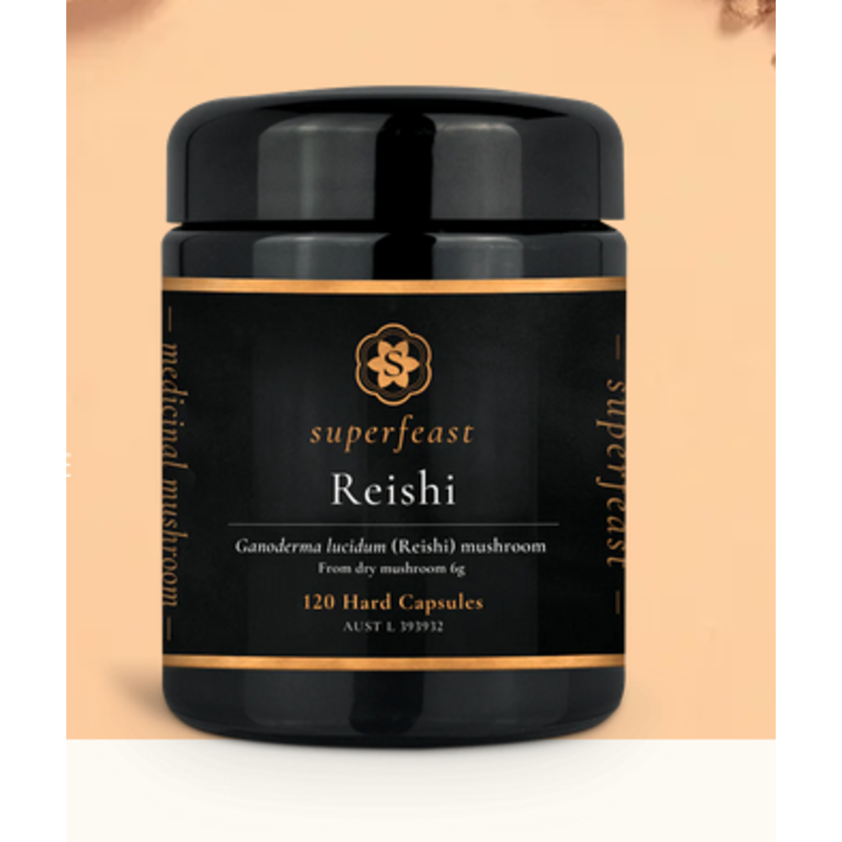 SuperFeast Superfeast Reishi 120 Hard Capsules