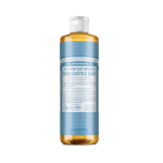 Dr Bronners Dr Bronners Organic Pure Castile Liquid Soap Unscented 473ml ( Light Blue)