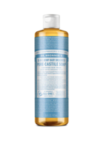 Dr Bronners Dr Bronners Organic Pure Castile Liquid Soap Unscented 473ml ( Light Blue)