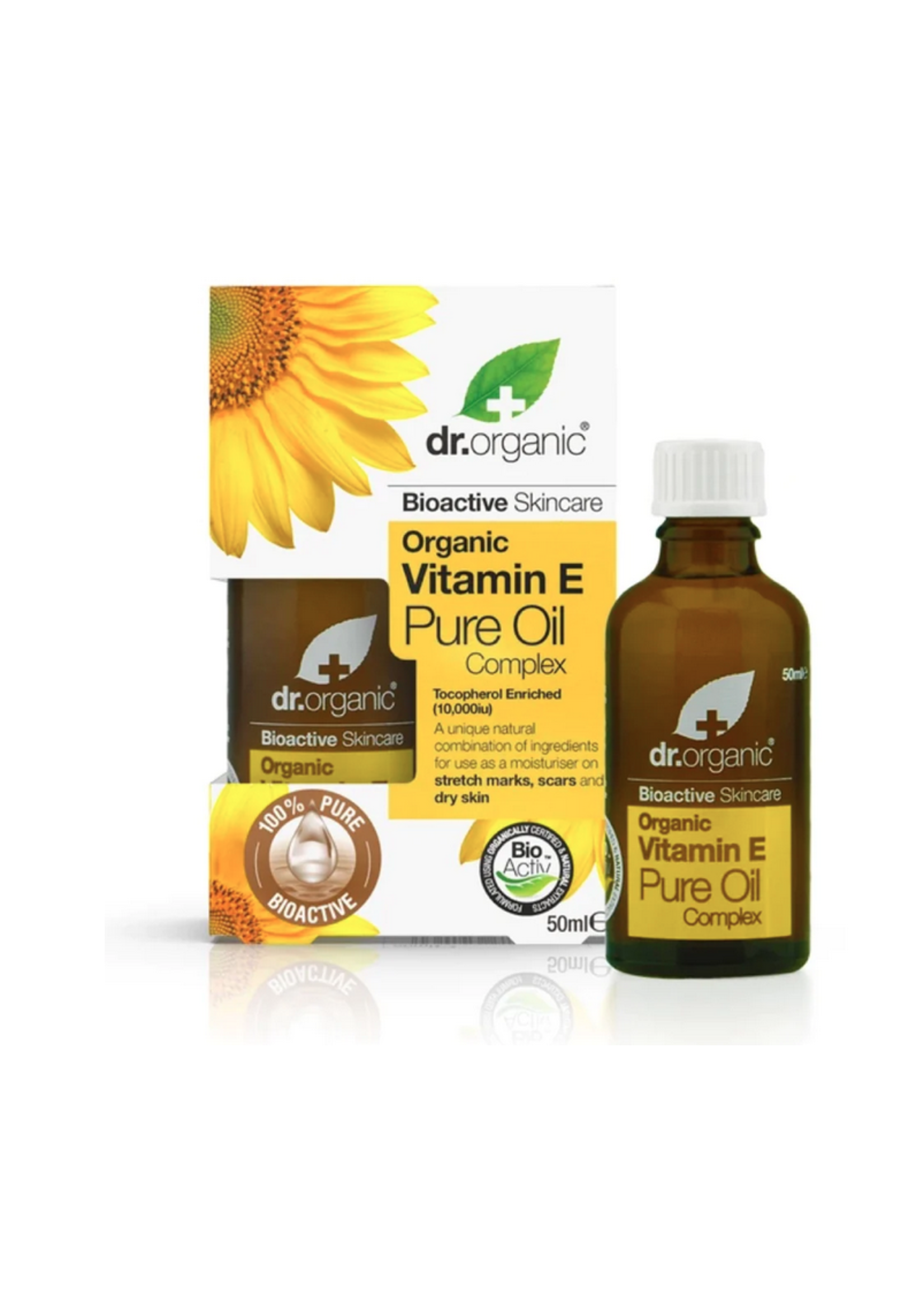 Dr Organic Dr Organic Pure Oil Organic Vitamin E 50ml