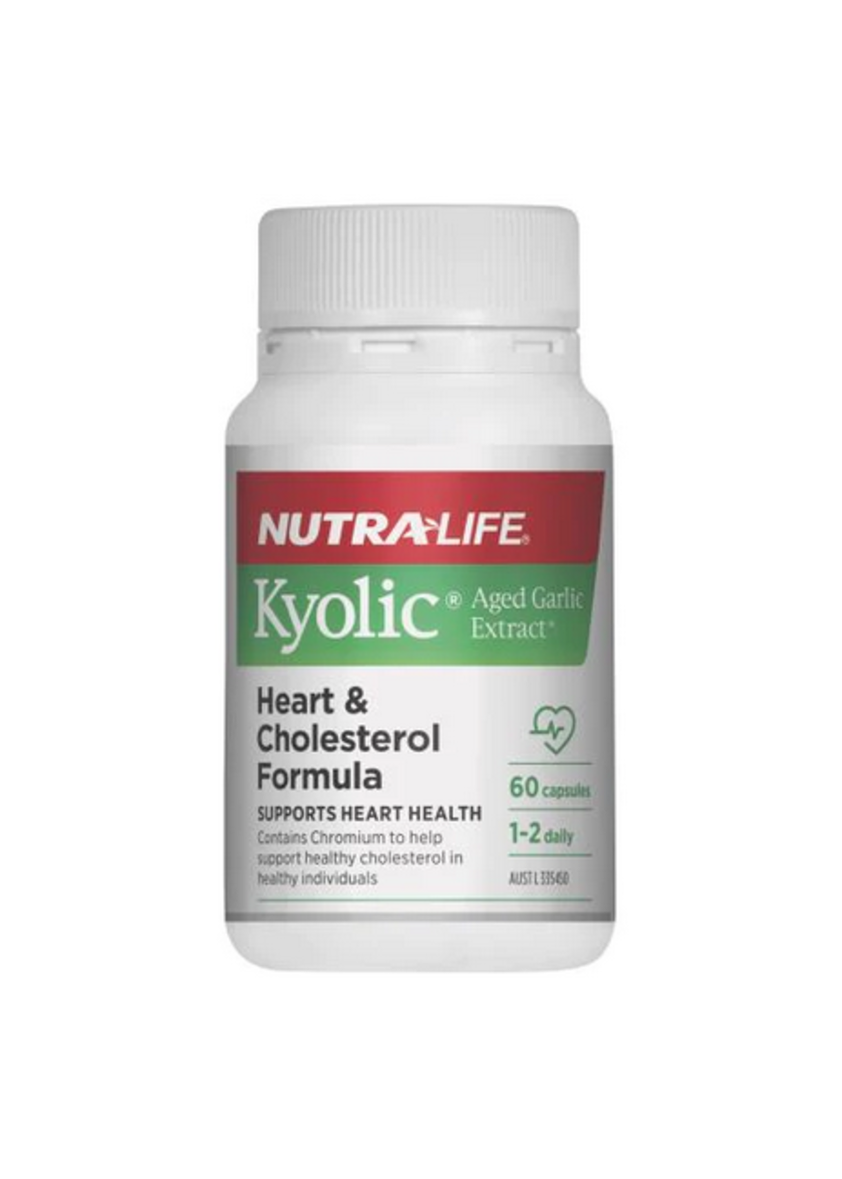 NutraLife Nutralife Kyolic Aged Garlic Extract Heart & Cholesterol Formula 60 caps