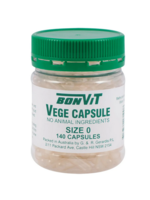 Bonvit Bonvit Empty Vege Capsules '0' 140 caps