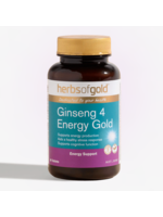 Herbs of Gold Herbs of Gold Ginseng 4 Energy Gold 60 tabs