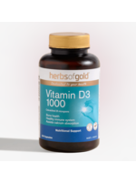 Herbs of Gold Vitamin  D3 1000 (with Rice Bran Oil) 240 caps