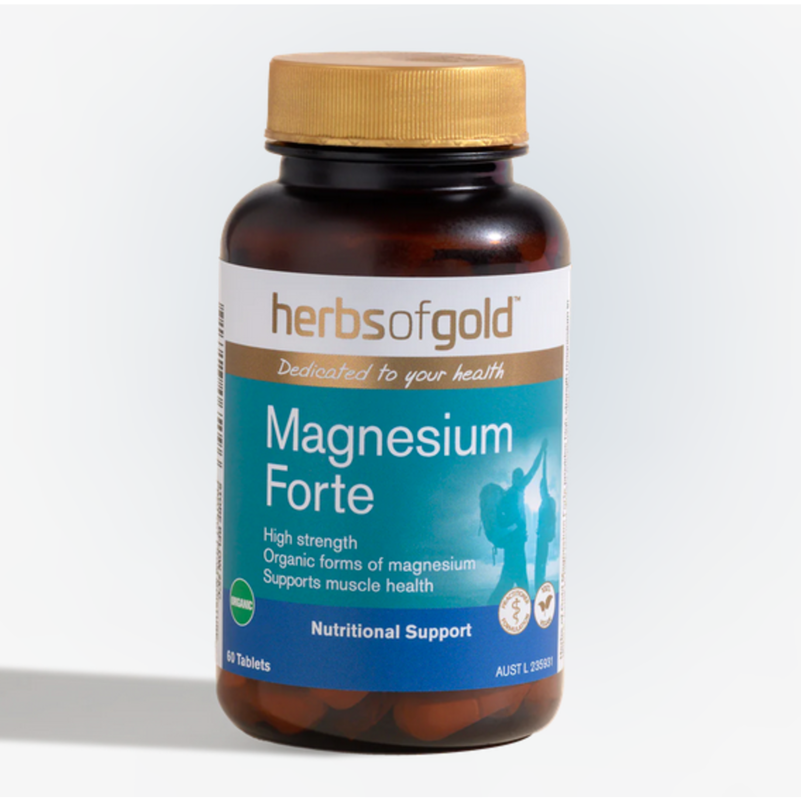 Herbs of Gold Herbs of Gold Magnesium Forte 60 tabs