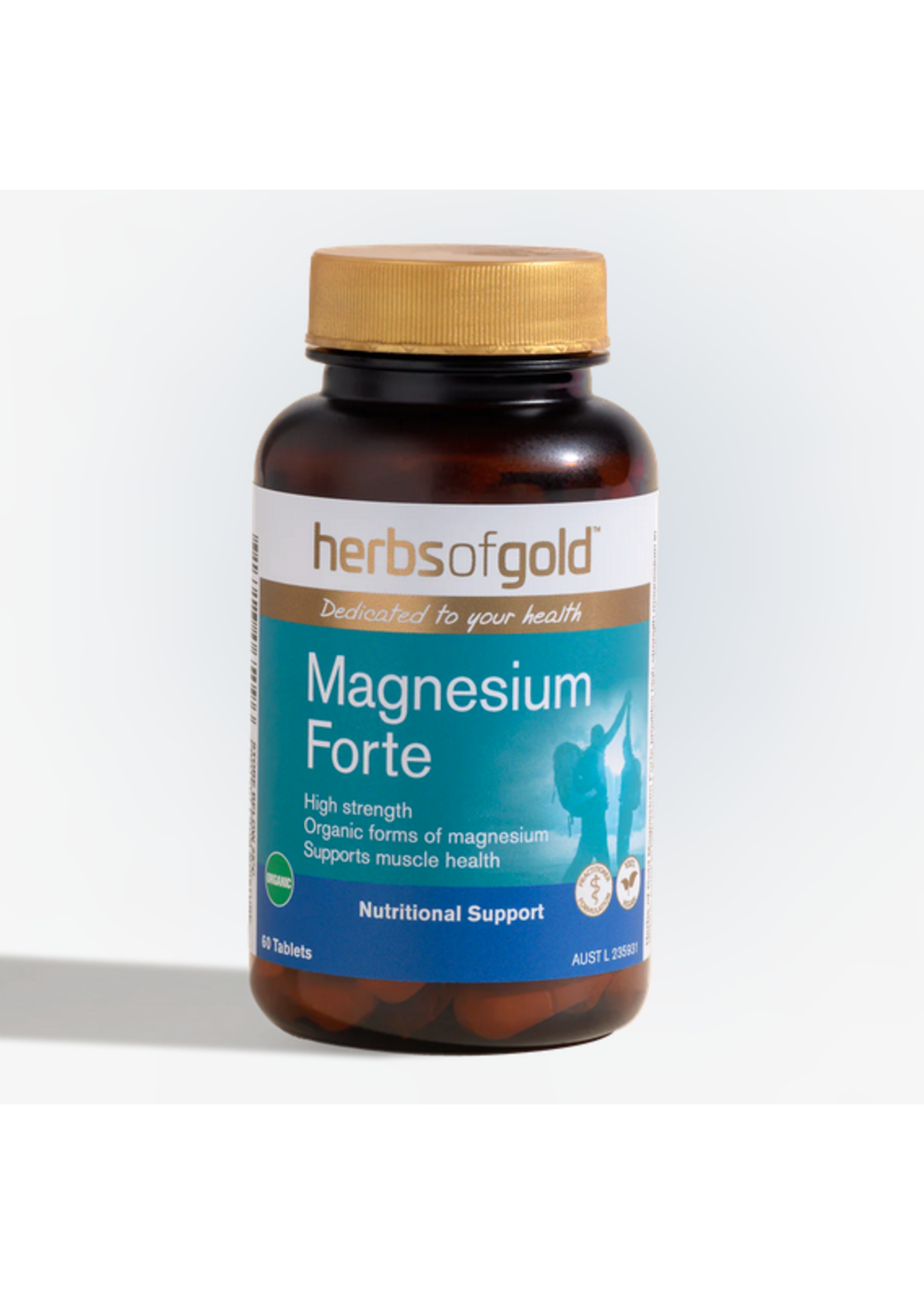 Herbs of Gold Herbs of Gold Magnesium Forte 60 tabs