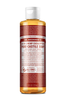 Dr Bronners Dr Bronners Organic Pure Castile Liquid Soap Eucalyptus 237 ml ( Brown)