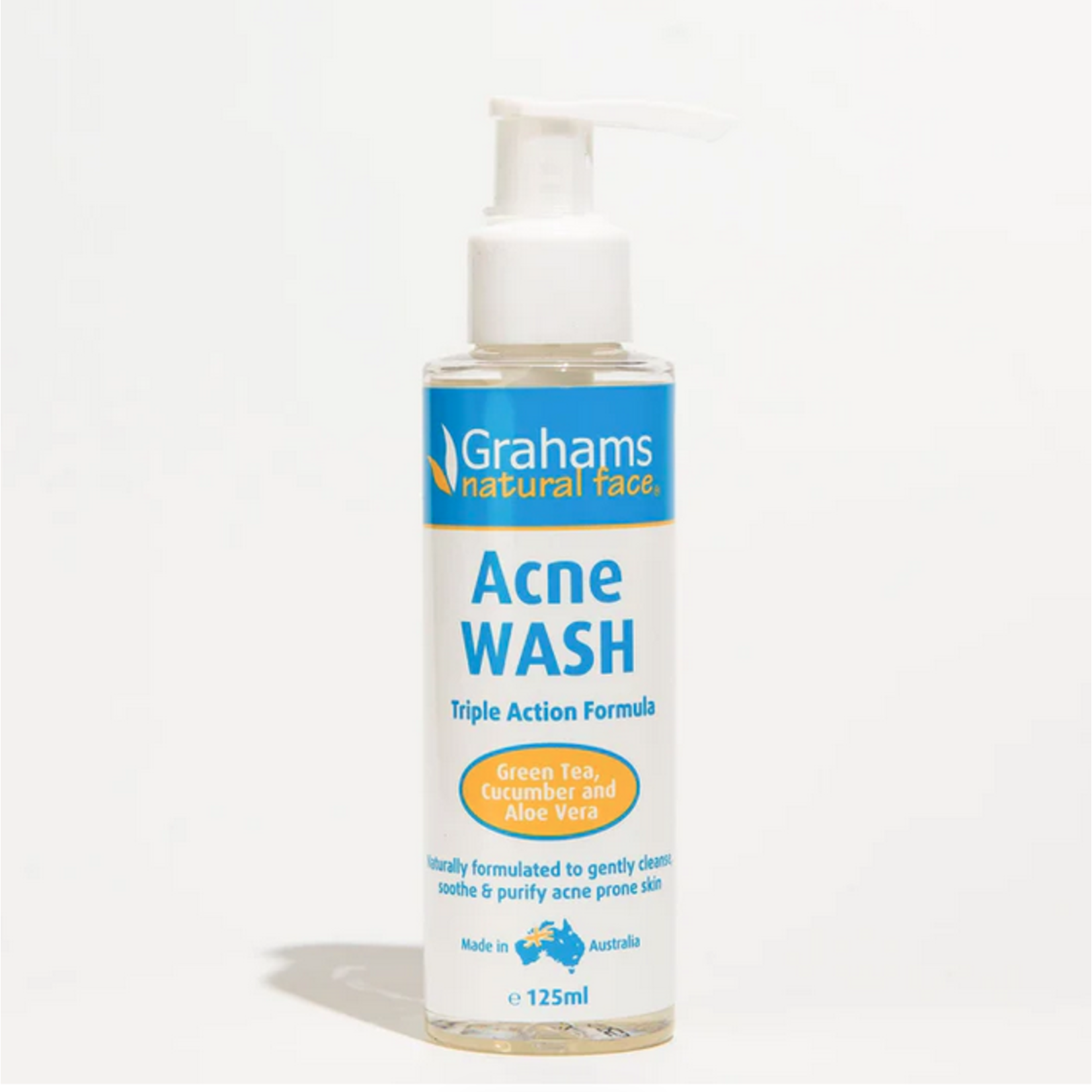 Grahams Grahams Natural Acne Wash 125ml ( DNR)