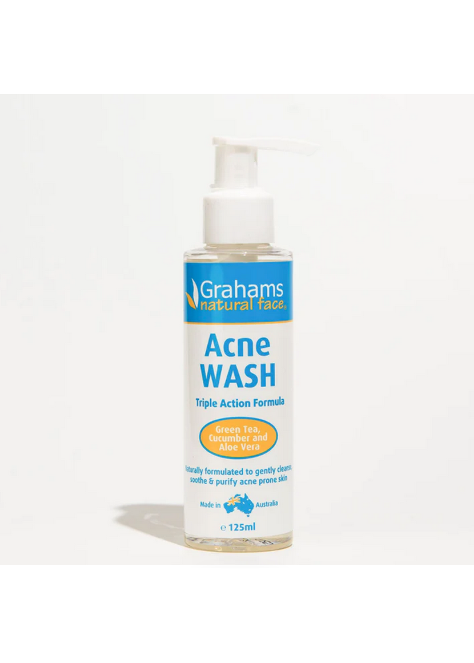 Grahams Grahams Natural Acne Wash 125ml ( DNR)