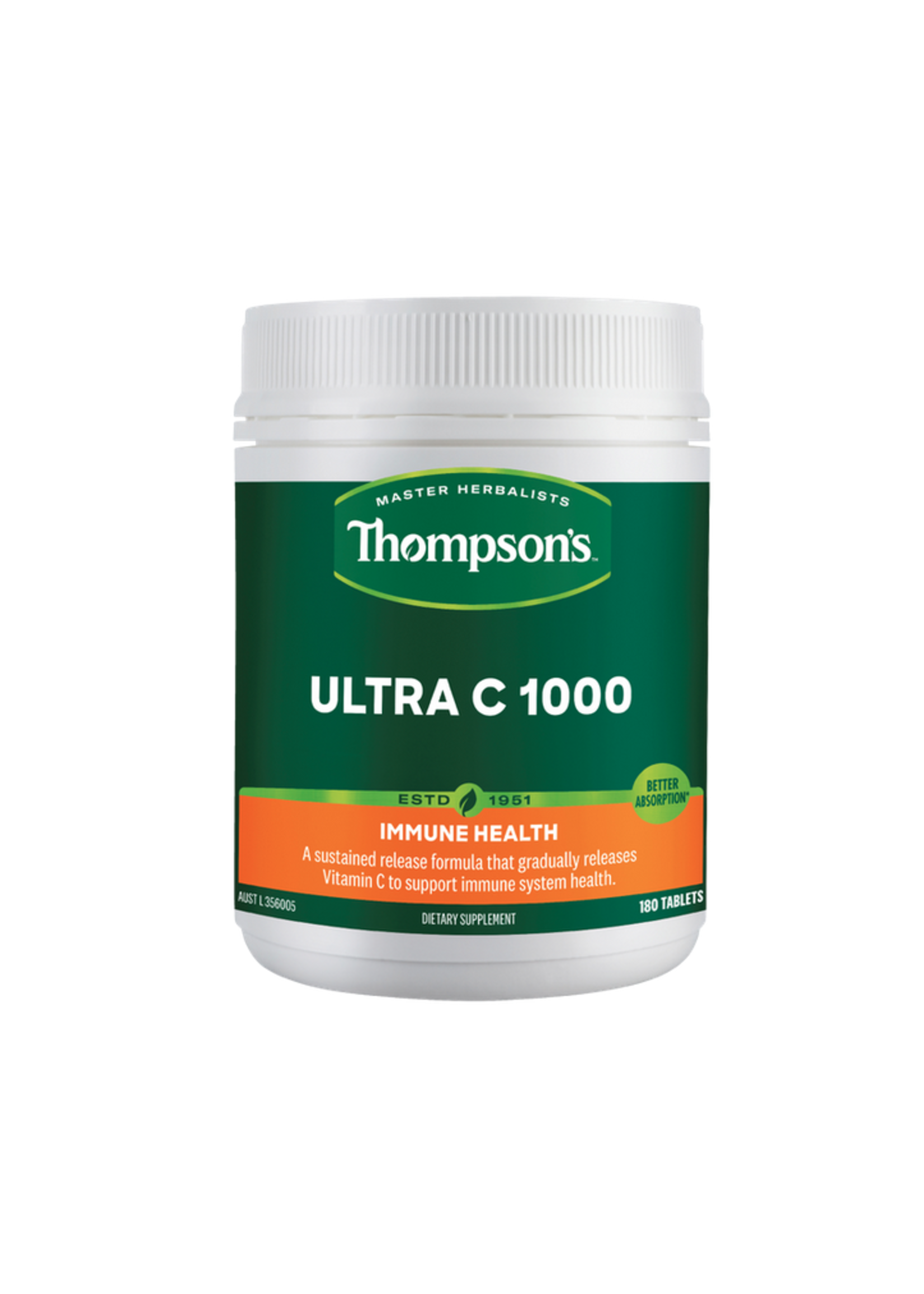 Thompson's Thompsons ultra C 1000 180 tablets