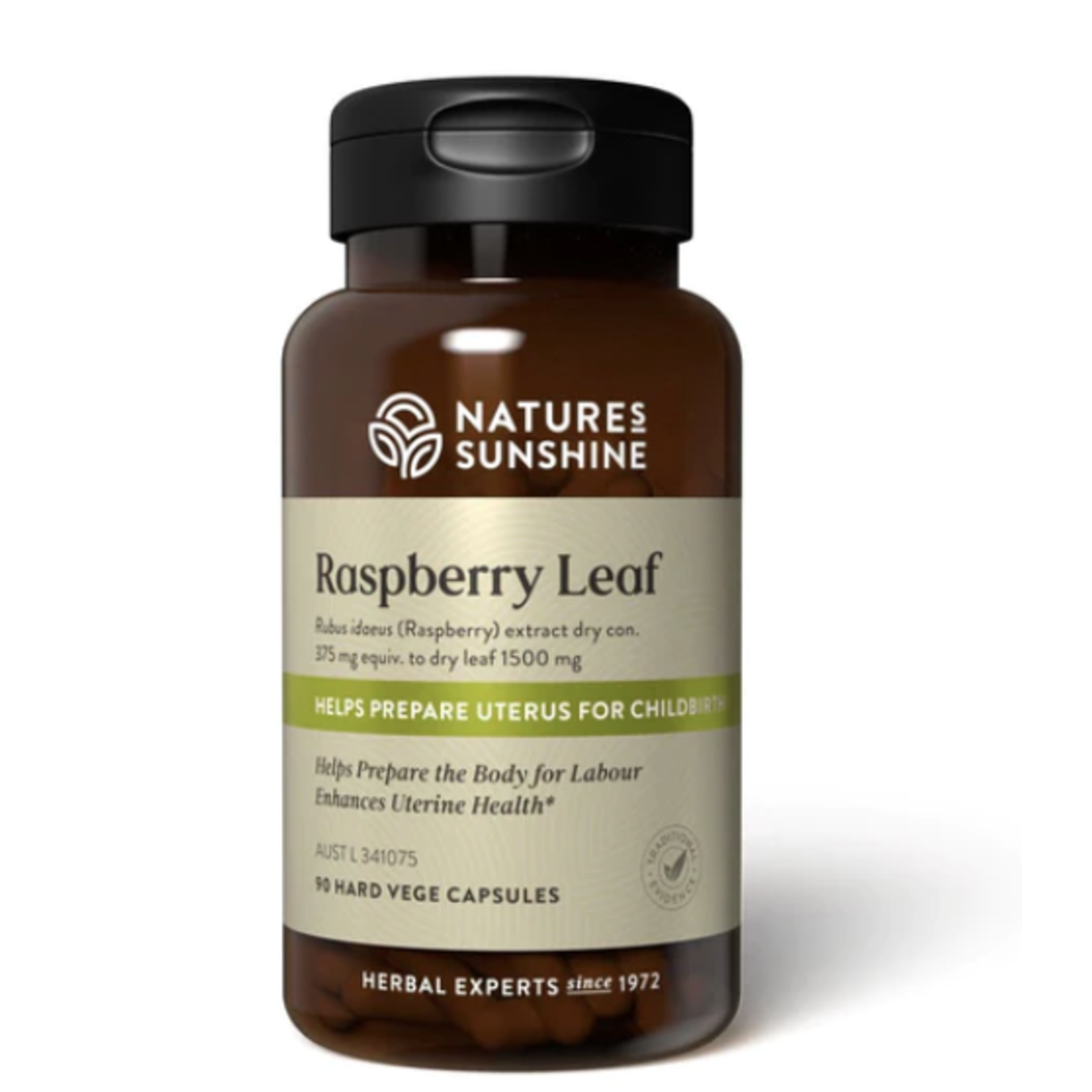 Natures Sunshine Natures Sunshine Raspberry Leaf - 1.5g Caps