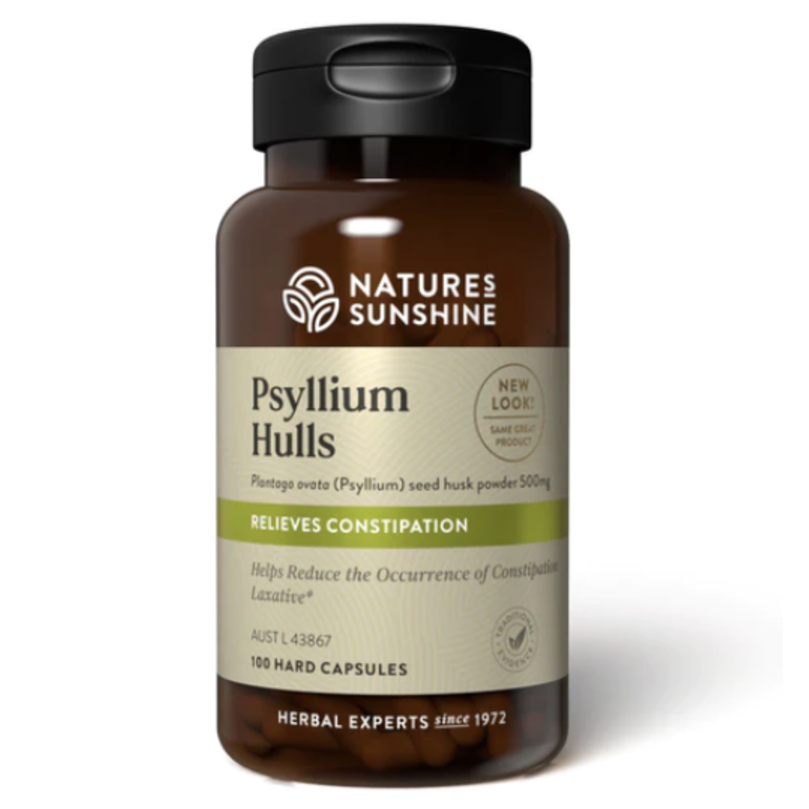 Natures Sunshine Natures Sunshine Psyllium Hulls Caps - 500mg 100caps