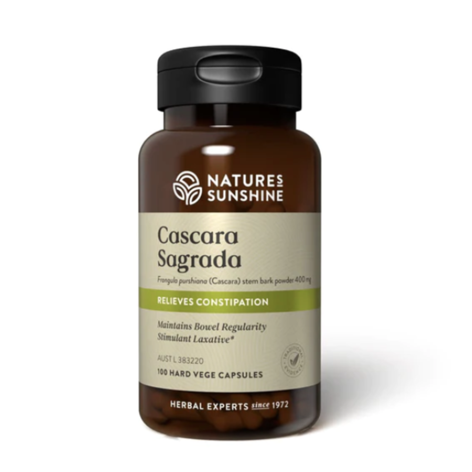 Natures Sunshine Natures Sunshine Cascara Sagrada 400mg 100c