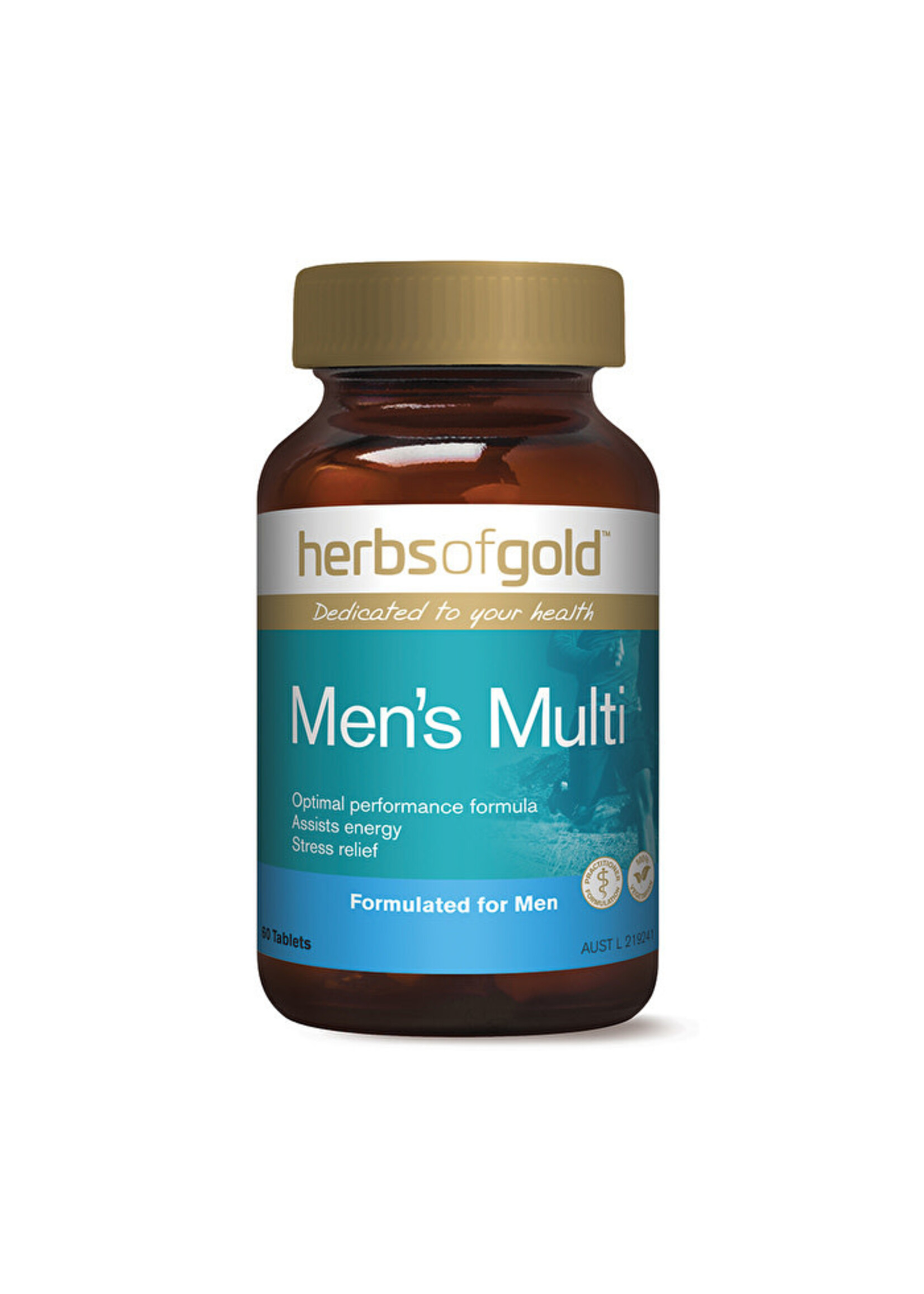 Herbs of Gold Herbs of Gold Mens Multi 30 tabs