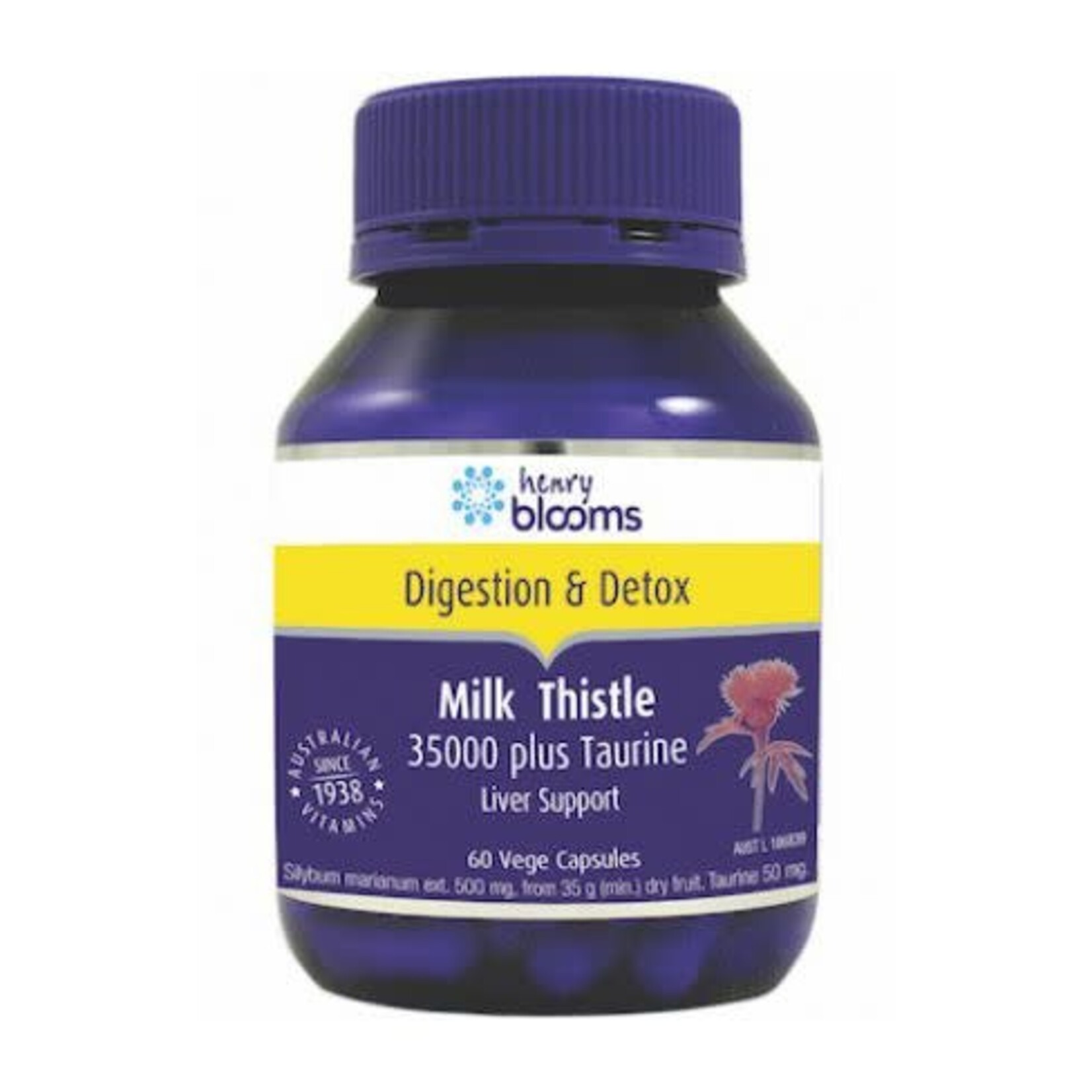 Blooms Blooms Liver Health Milk Thistle 60 caps