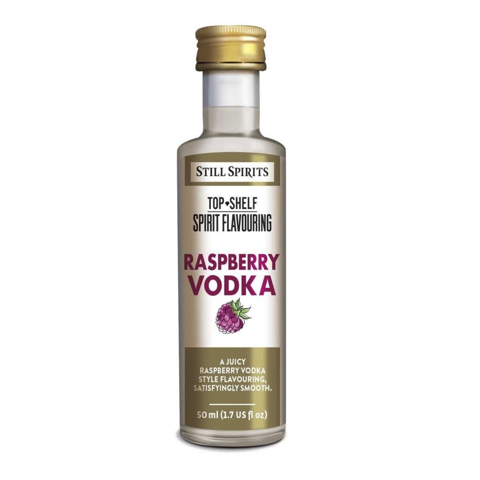 Still Spirits Still Spirits Tops Shelf Raspberry Vodka 50mls