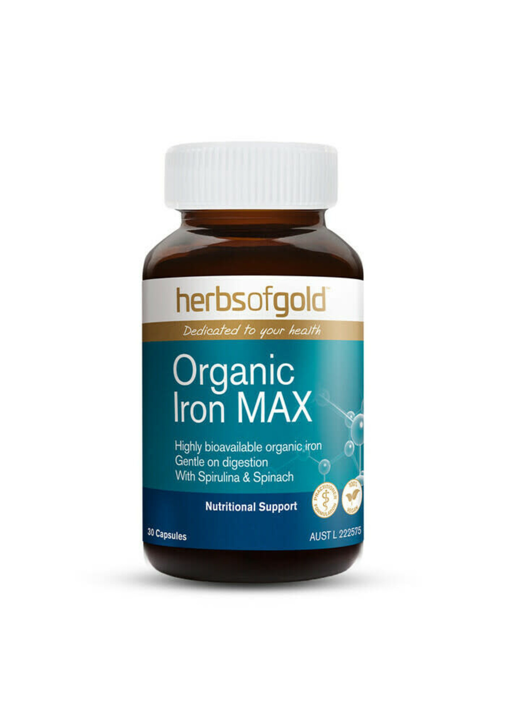 Herbs of Gold Herbs of Gold Organic Iron Max 30c
