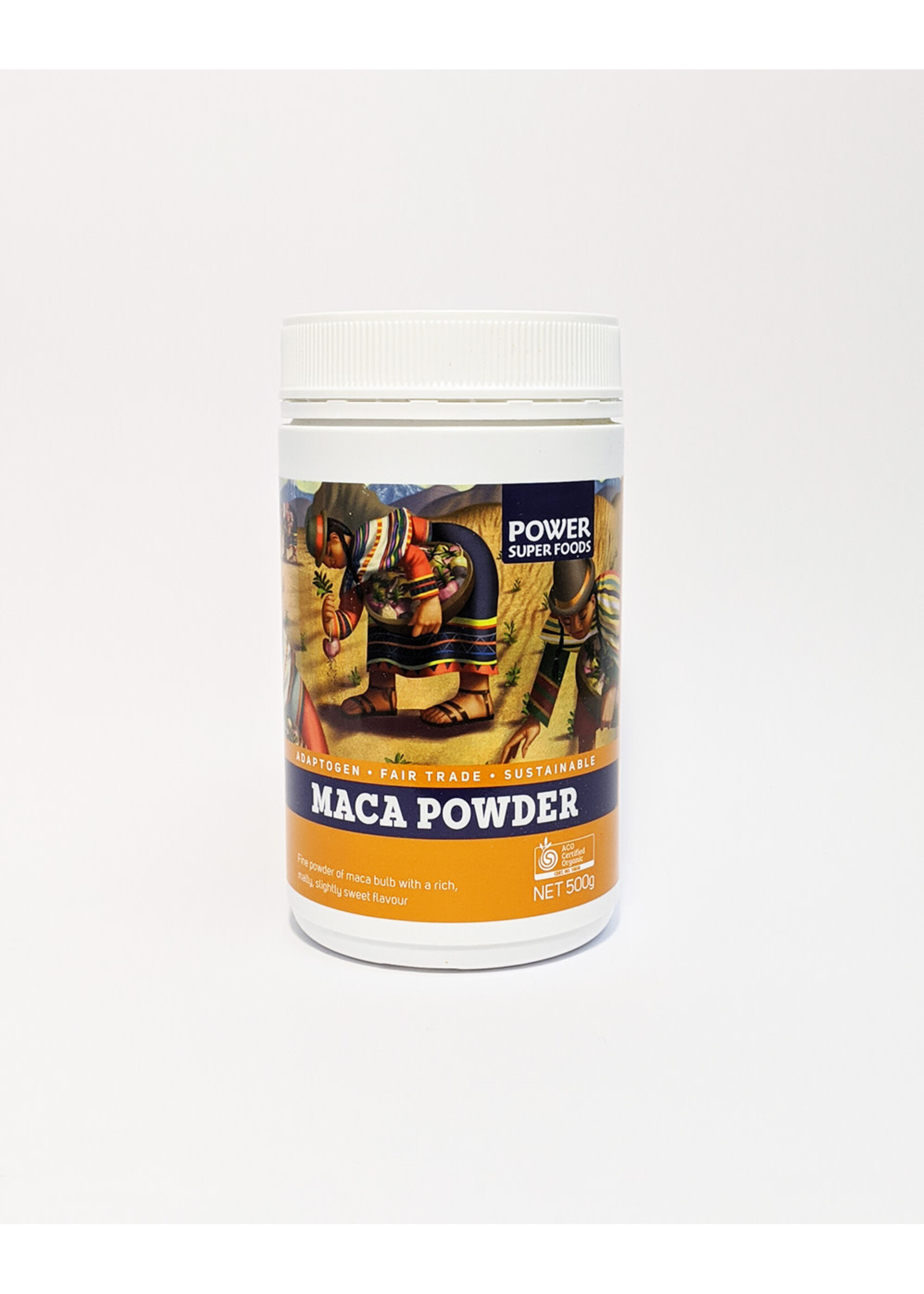 Power Super Foods Power Super Foods  Organic Maca Powder 500g (Tub)