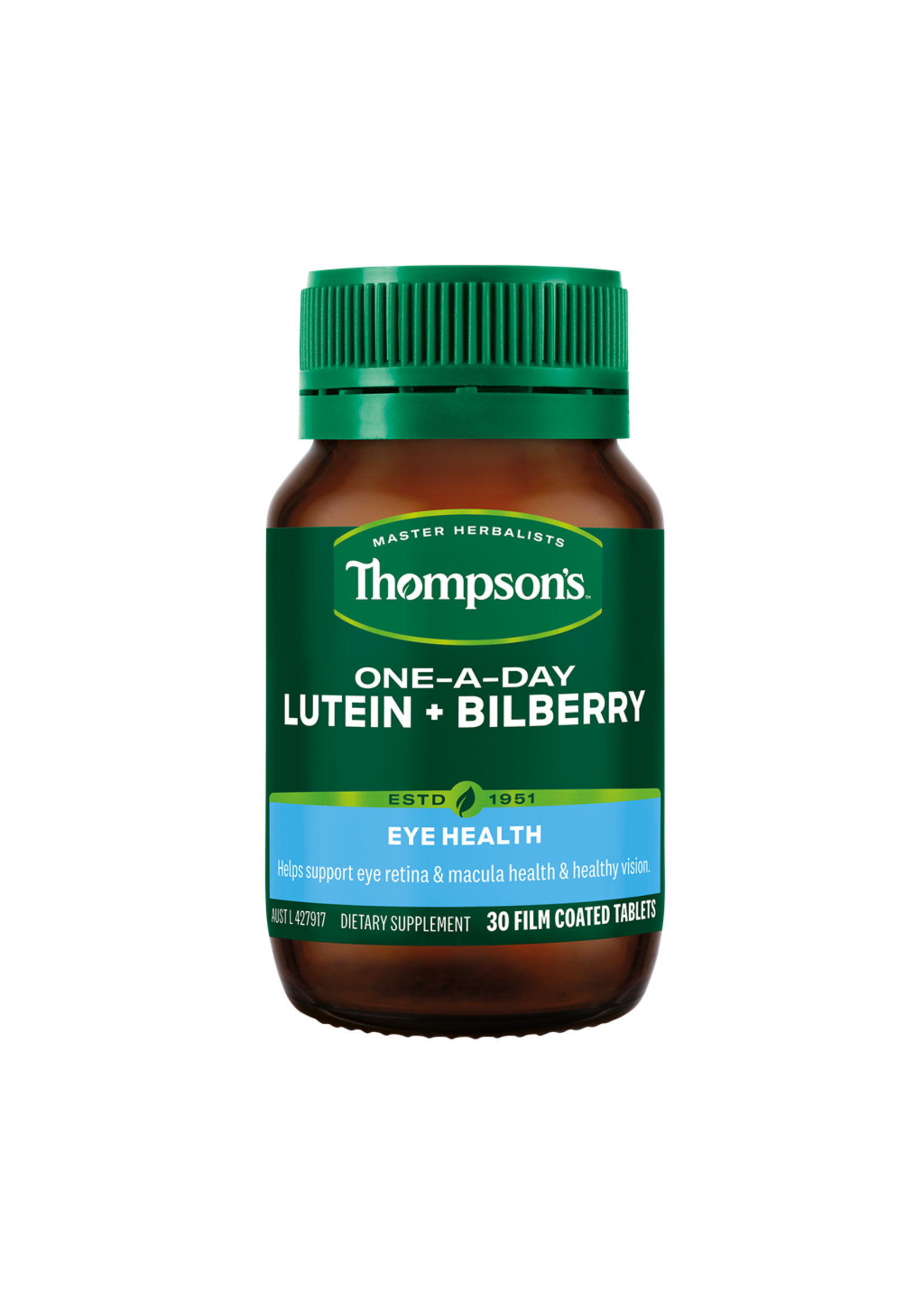 Thompson's Thompsons One A Day Lutein + Bilberry 30 Tablets