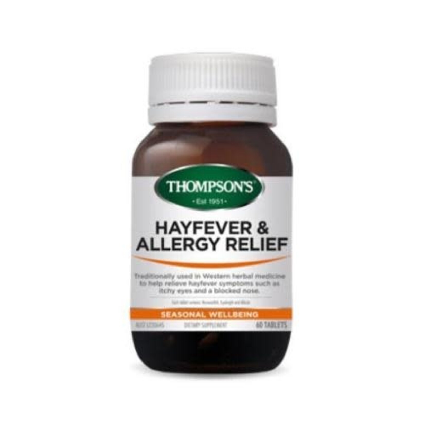 Thompson's Thompsons Hayfever & Allergy Relief 60 tabs