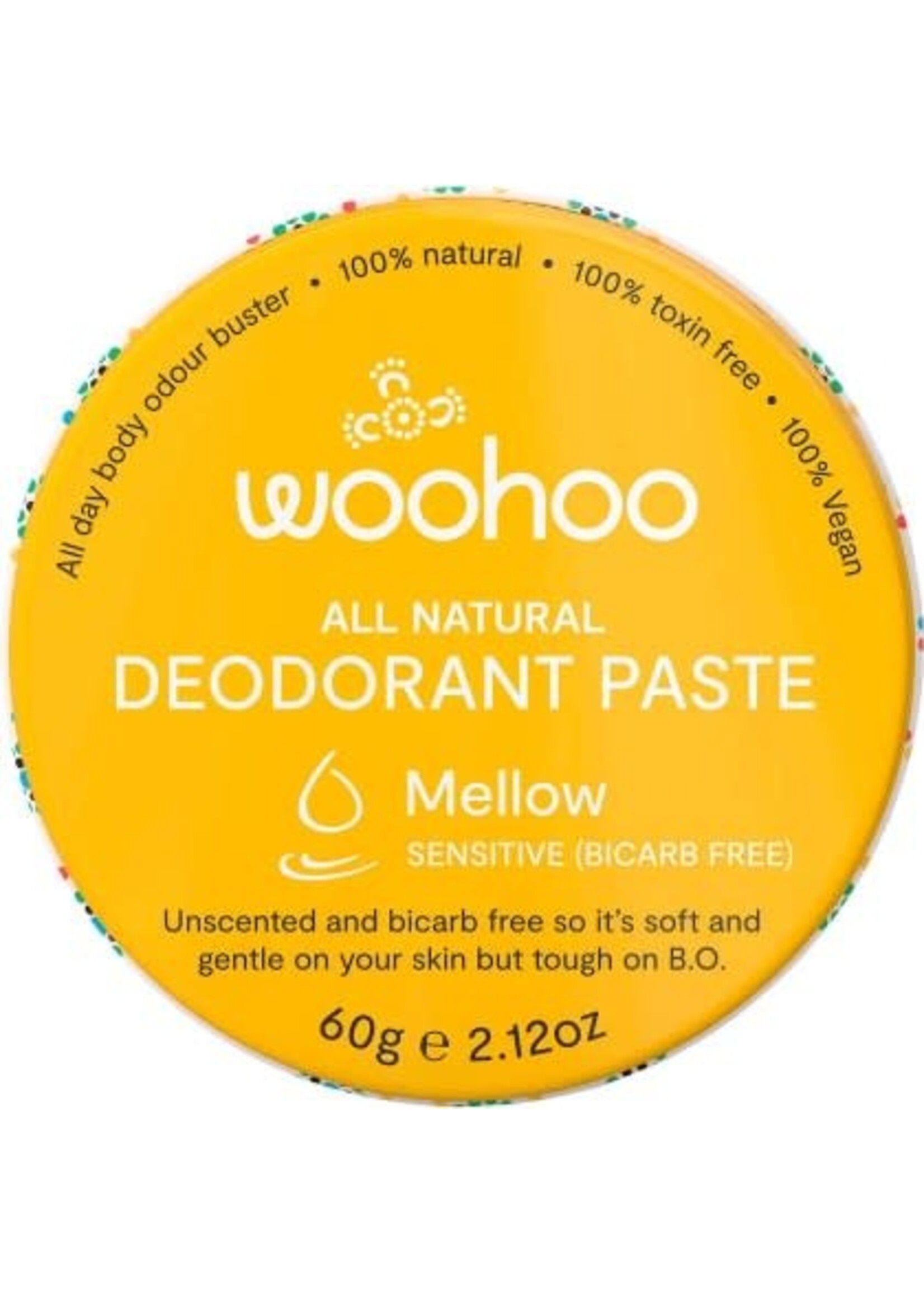 Woohoo Woohoo Deodorant Paste 60g Mellow (Sensitive)