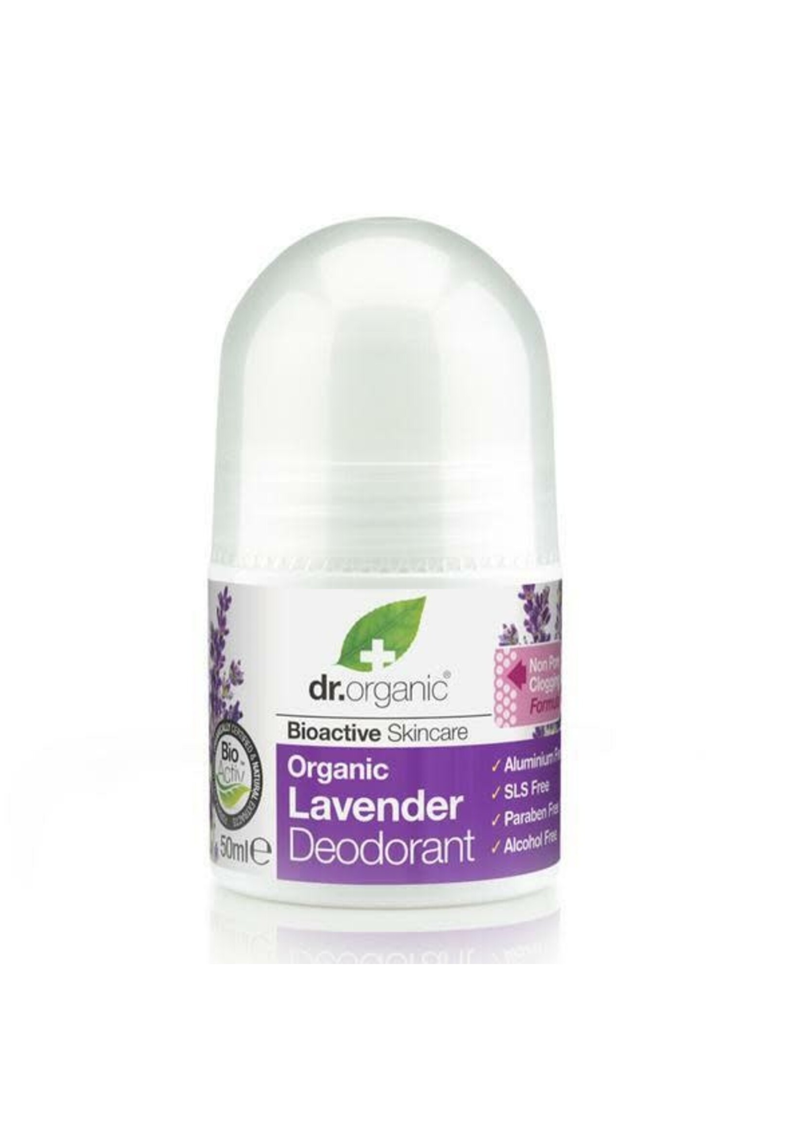 Dr Organic Dr Organic Roll-On Deodorant Organic Lavender 50ml