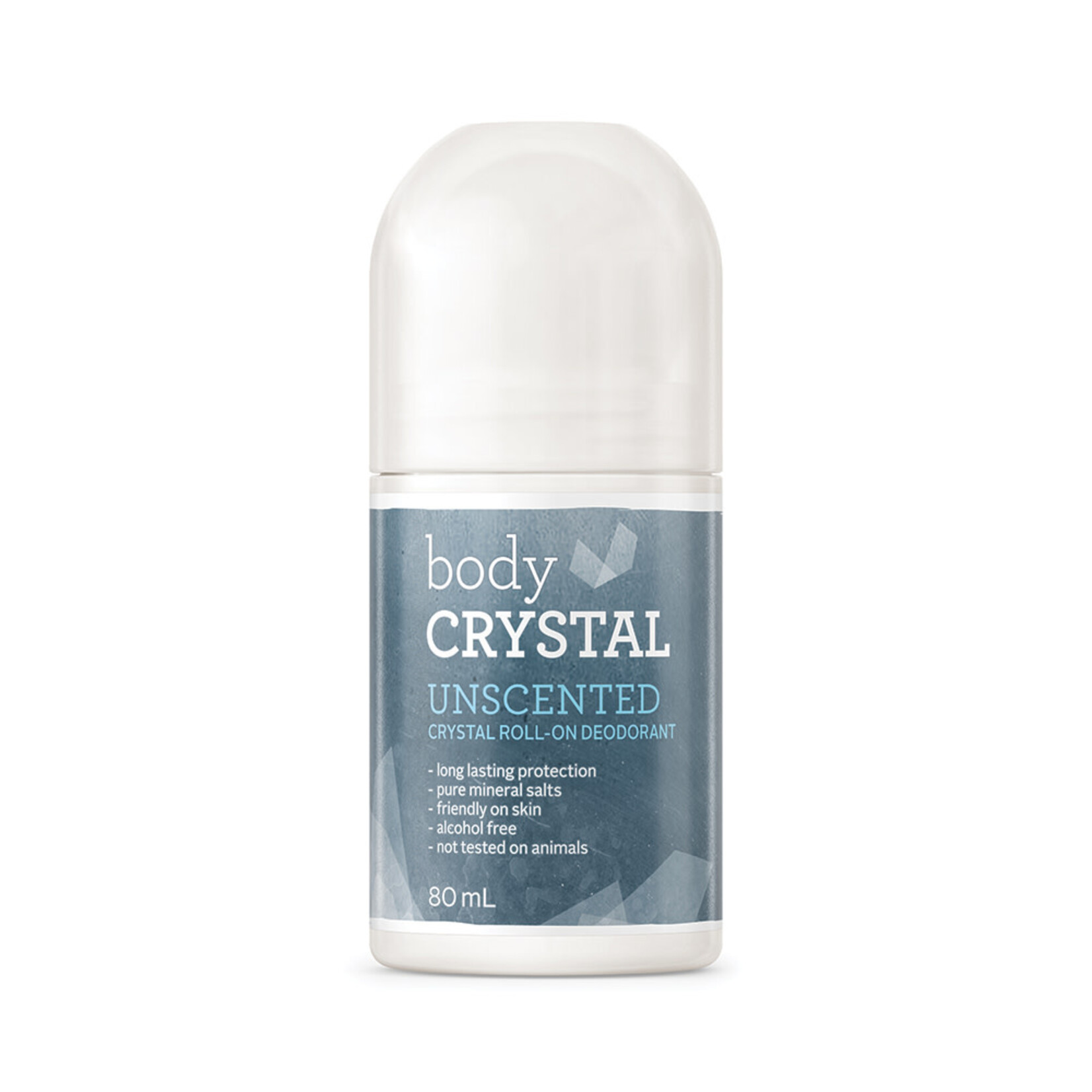 Body Crystal Body Crystal Roll-On Deodorant Unscented 80ml